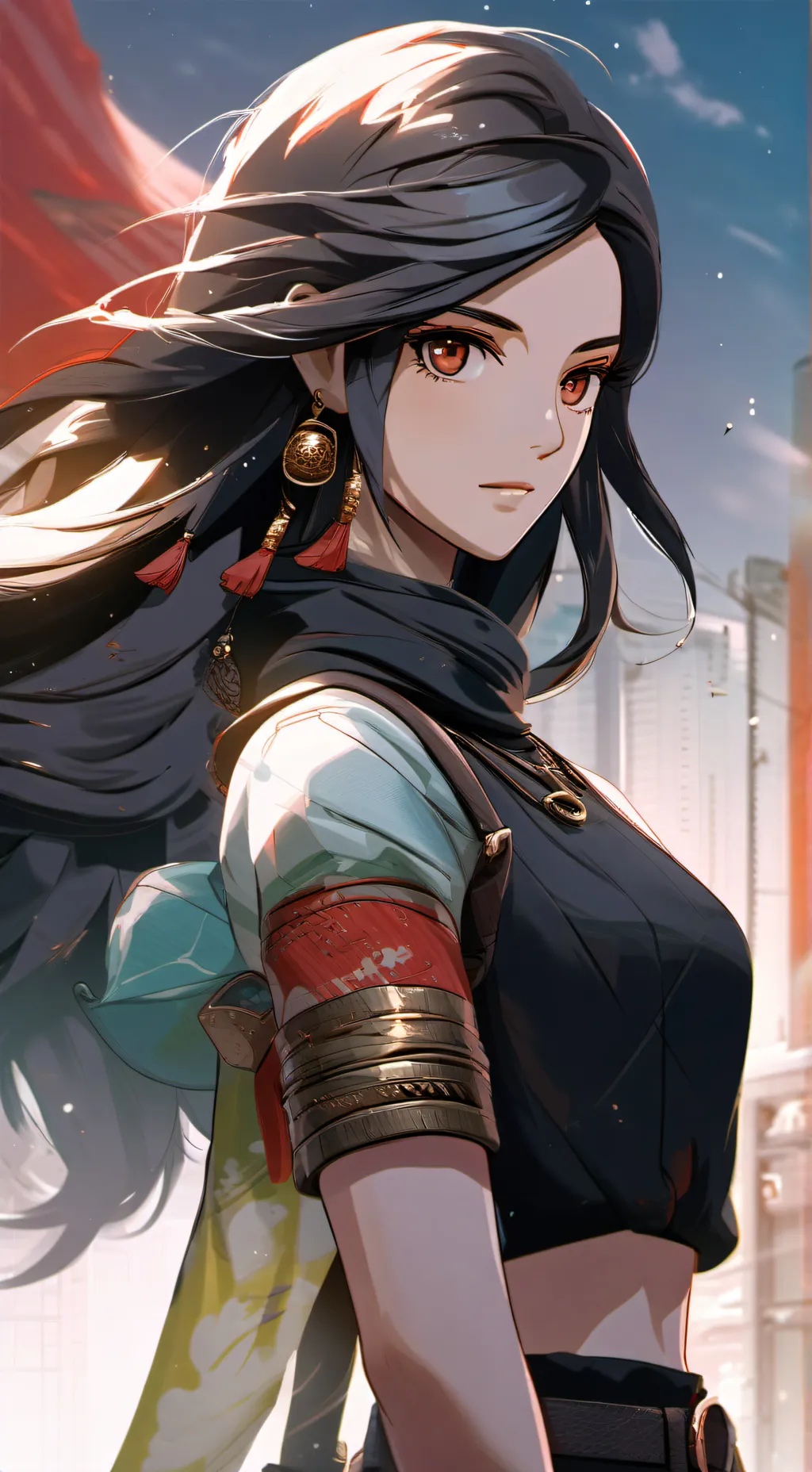 ai character: Lily background