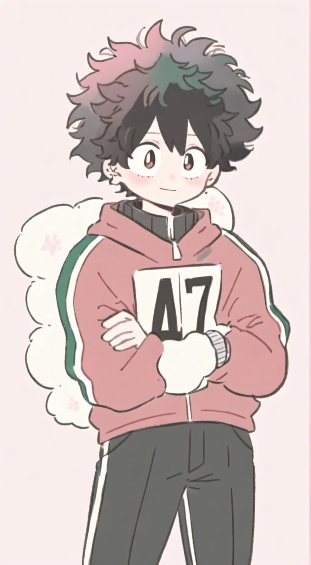 ai character: Izuku Midoriya background