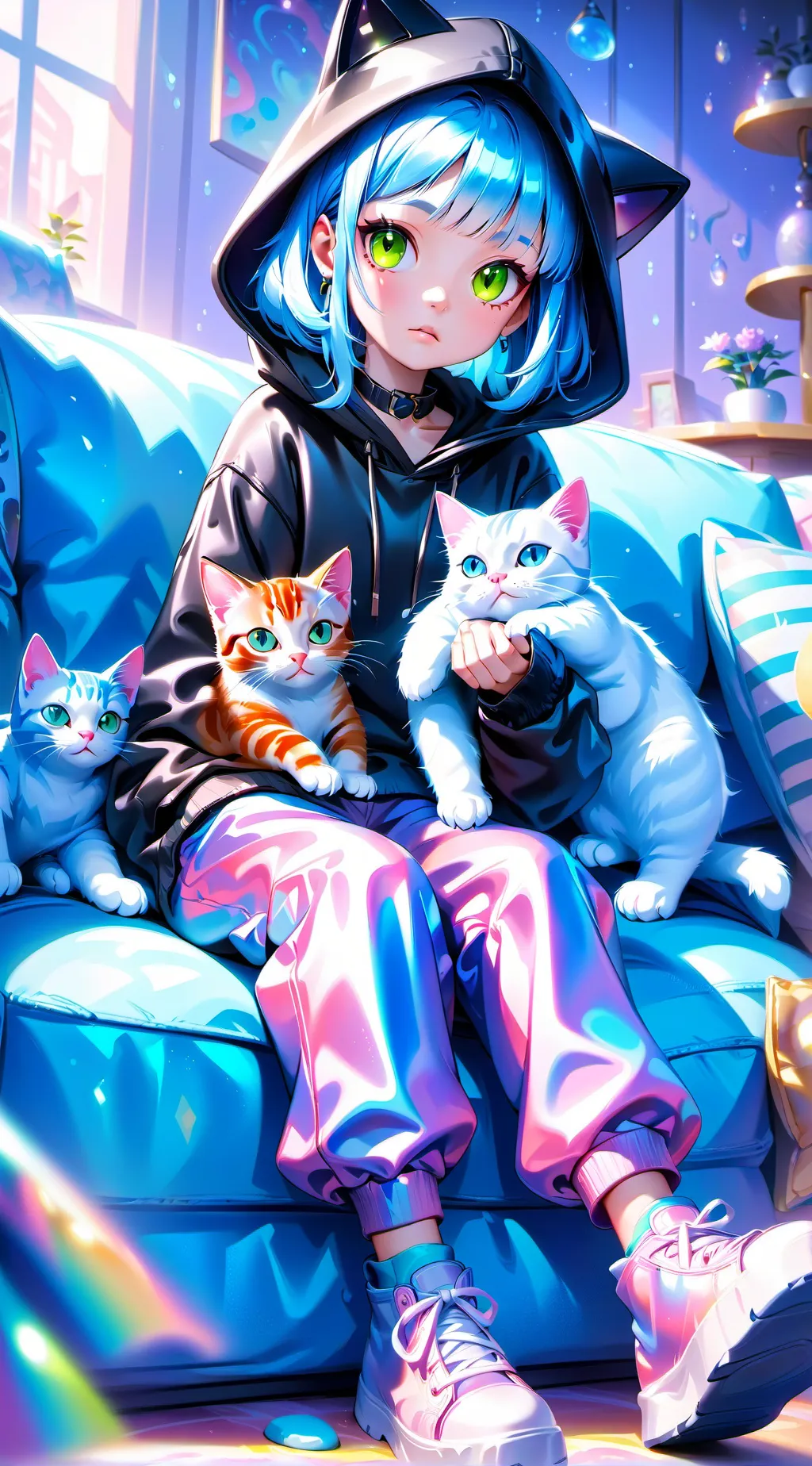 ai character: Amasani background
