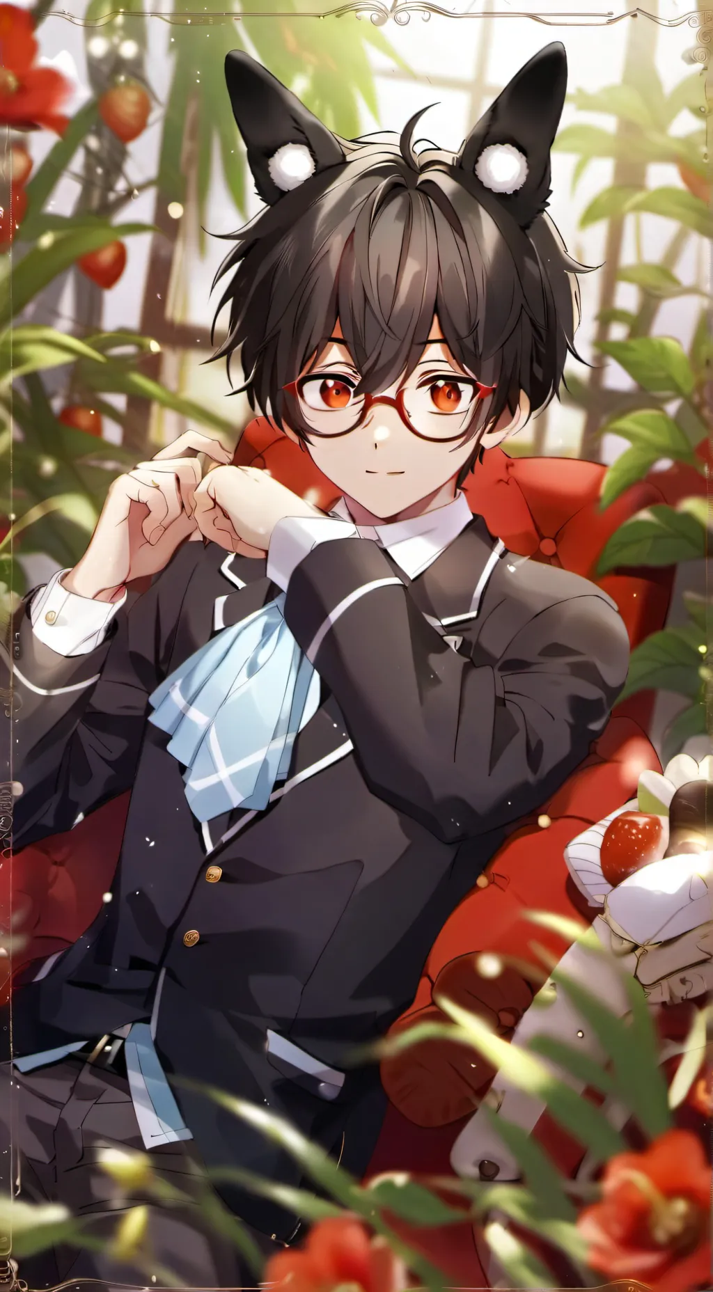 ai character: maxy  background