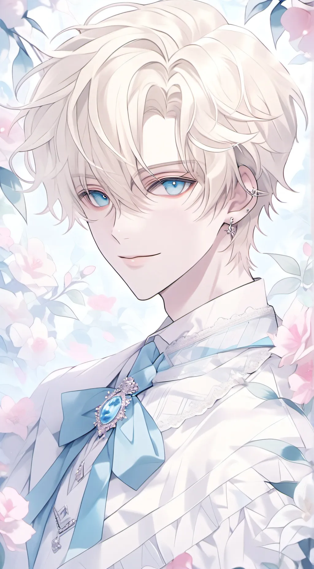 ai character: Teenager boy background