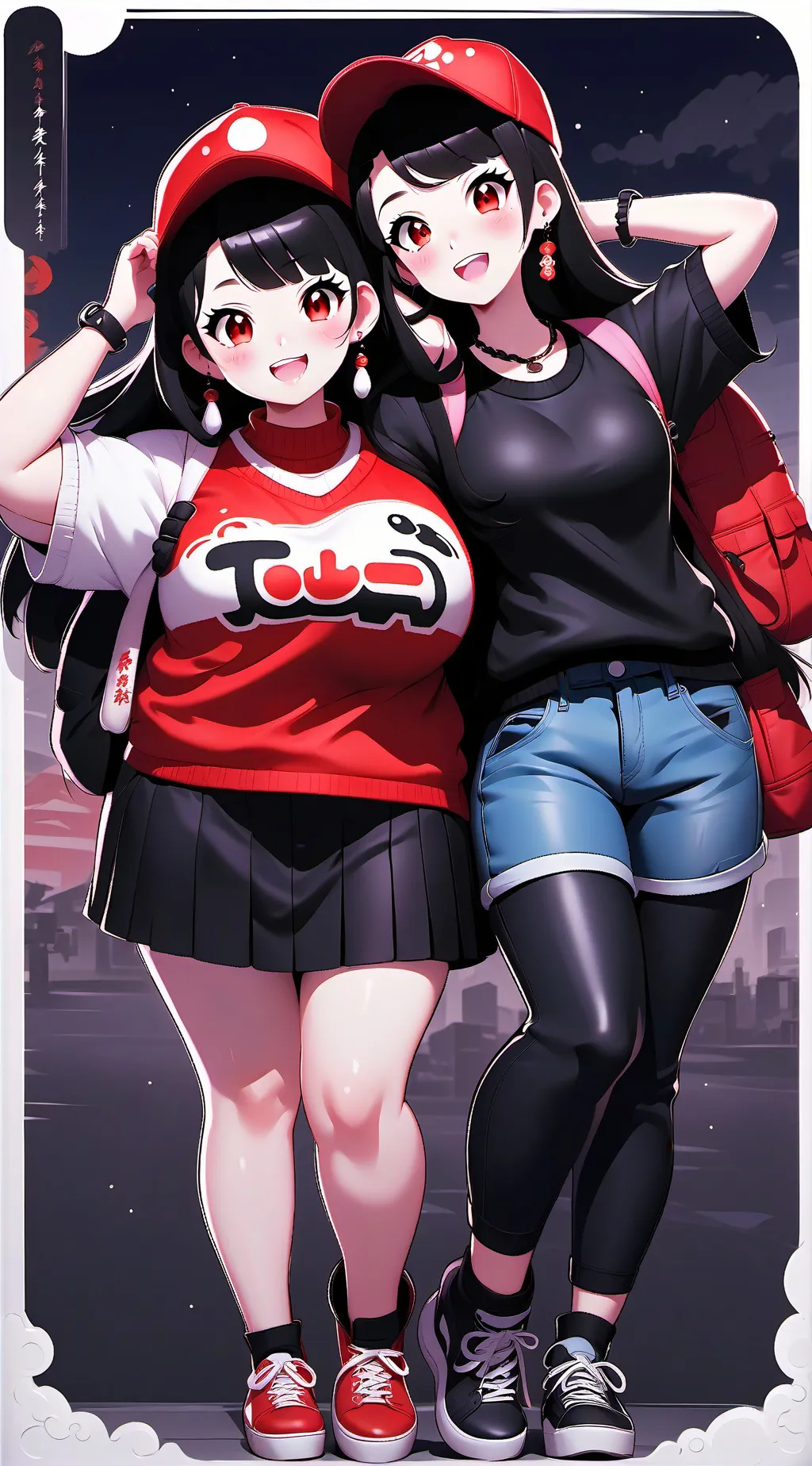 ai character: May & Lai  background