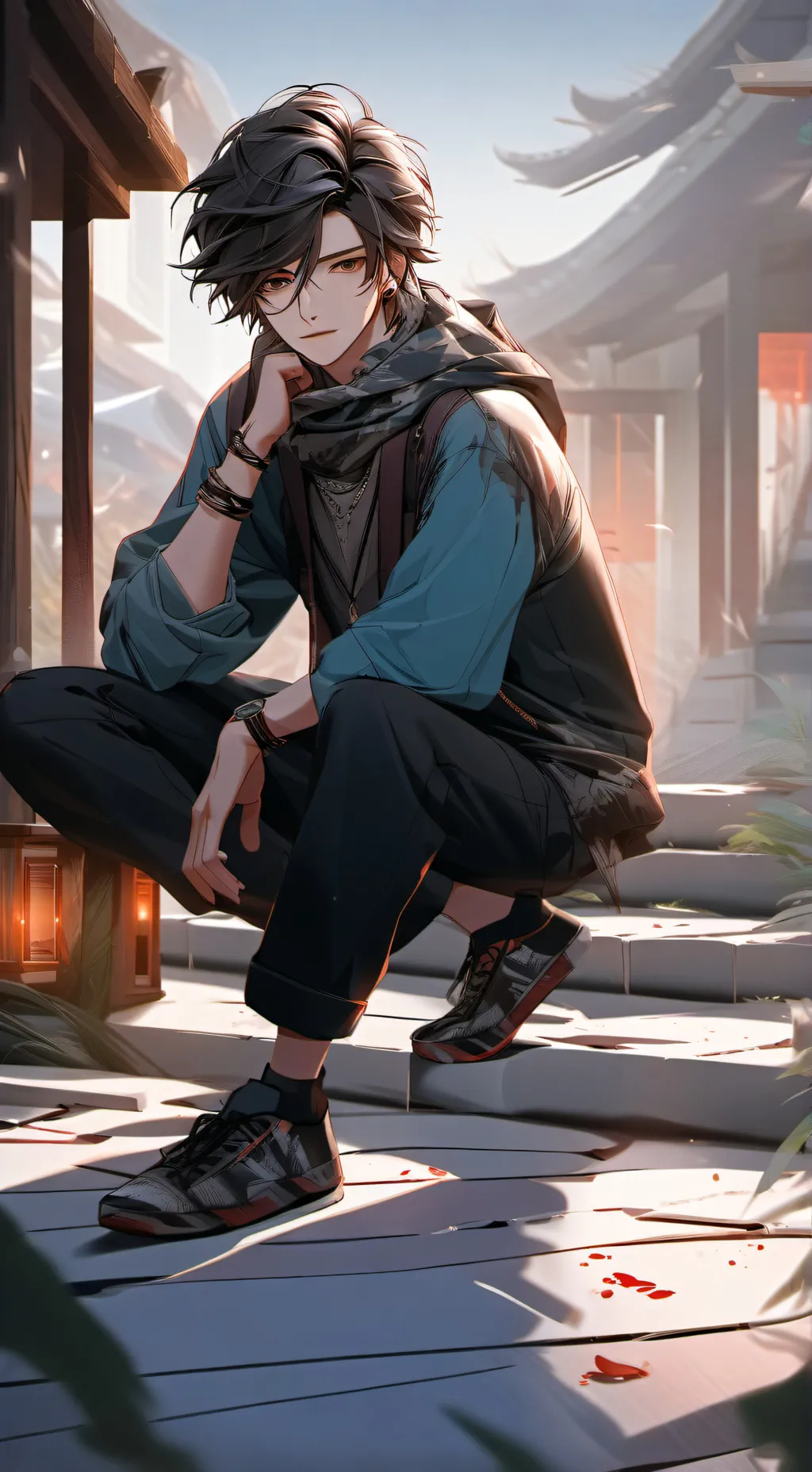 ai character: Dame background