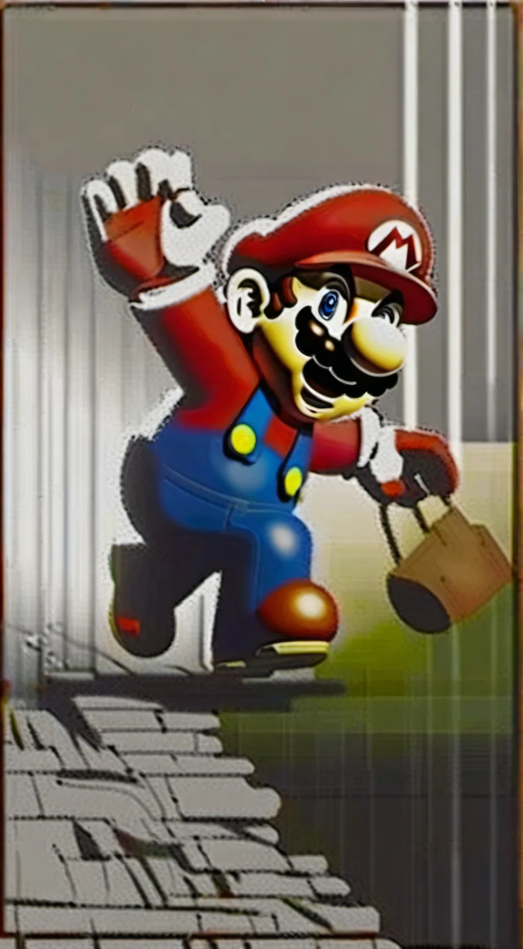 ai character: mario background