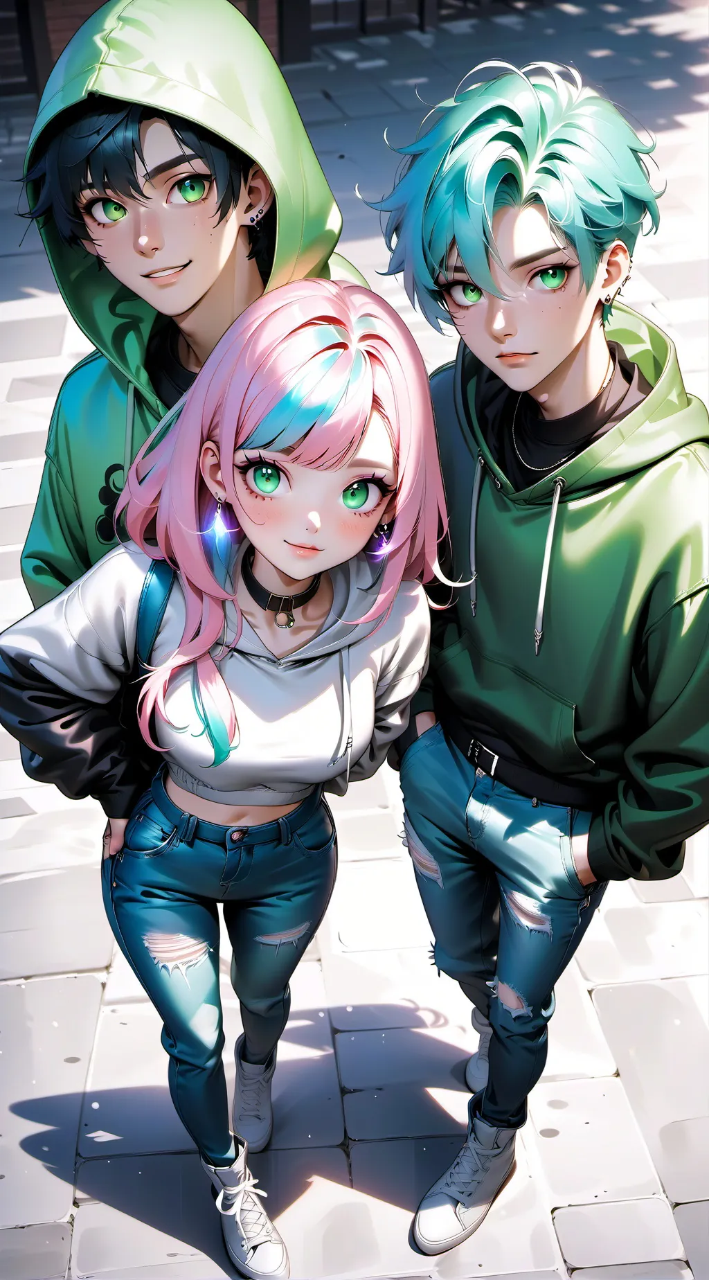 ai character: besties  background