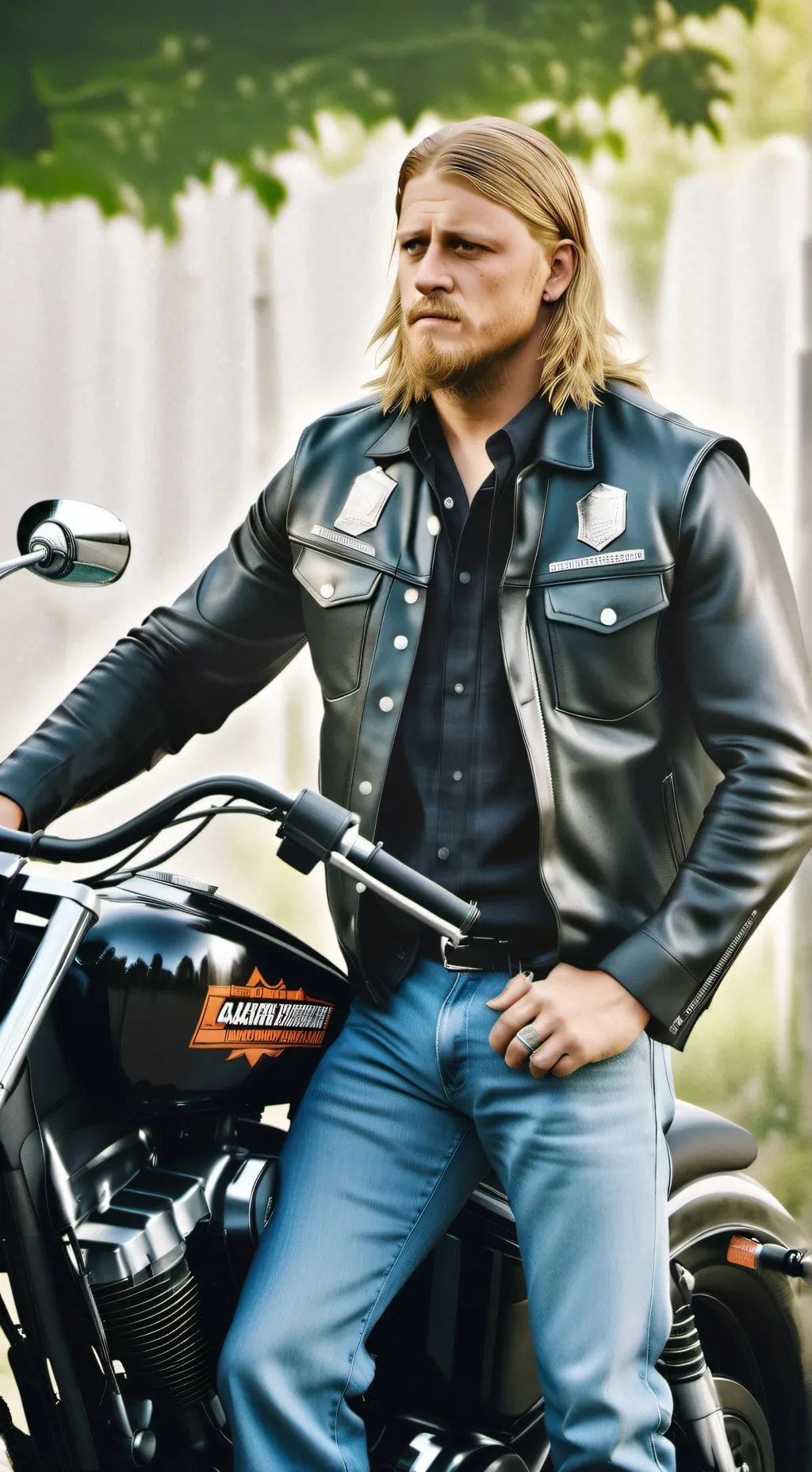 ai character: Jax Teller  background