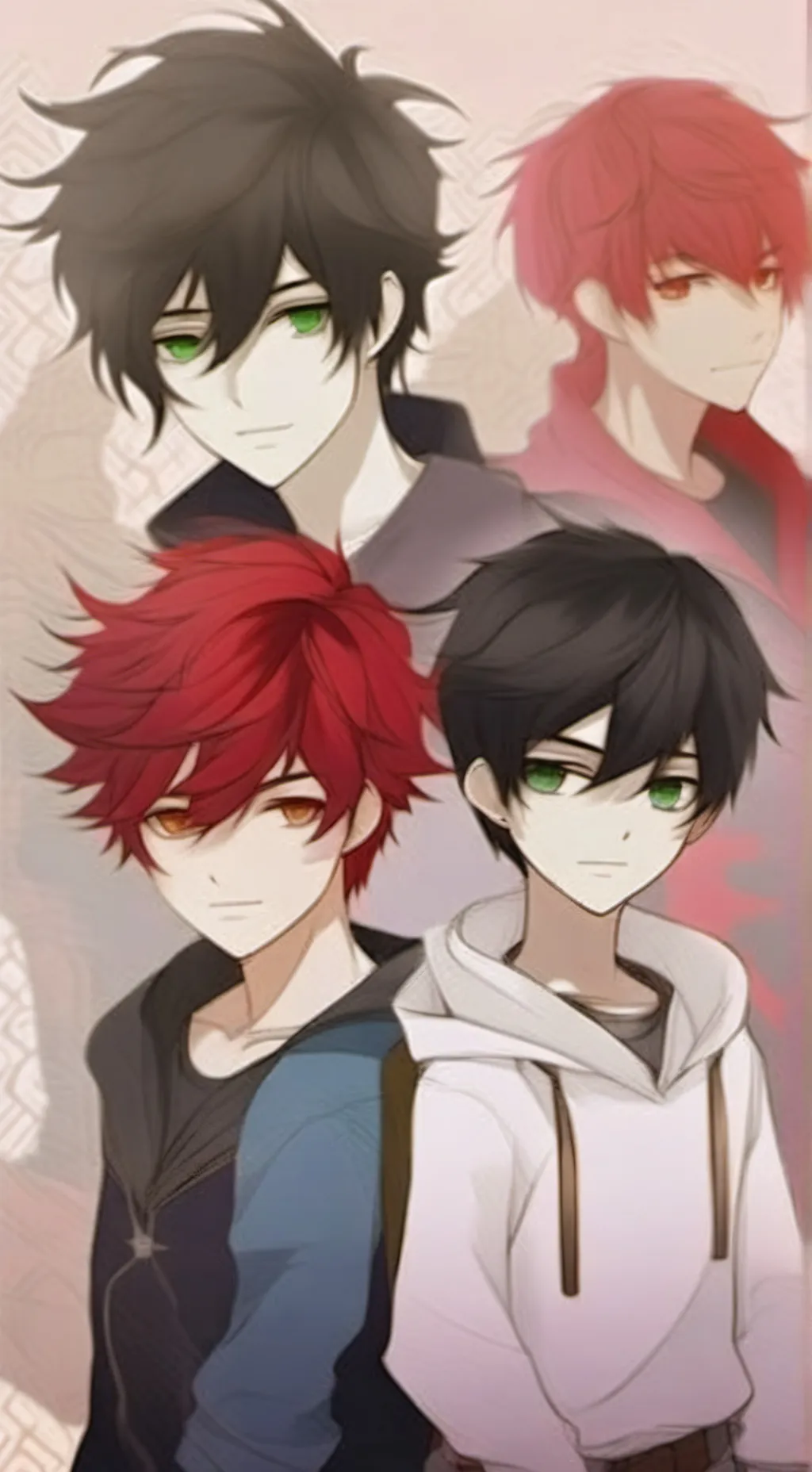 ai character: 4 ex, 4 bodygaurd background