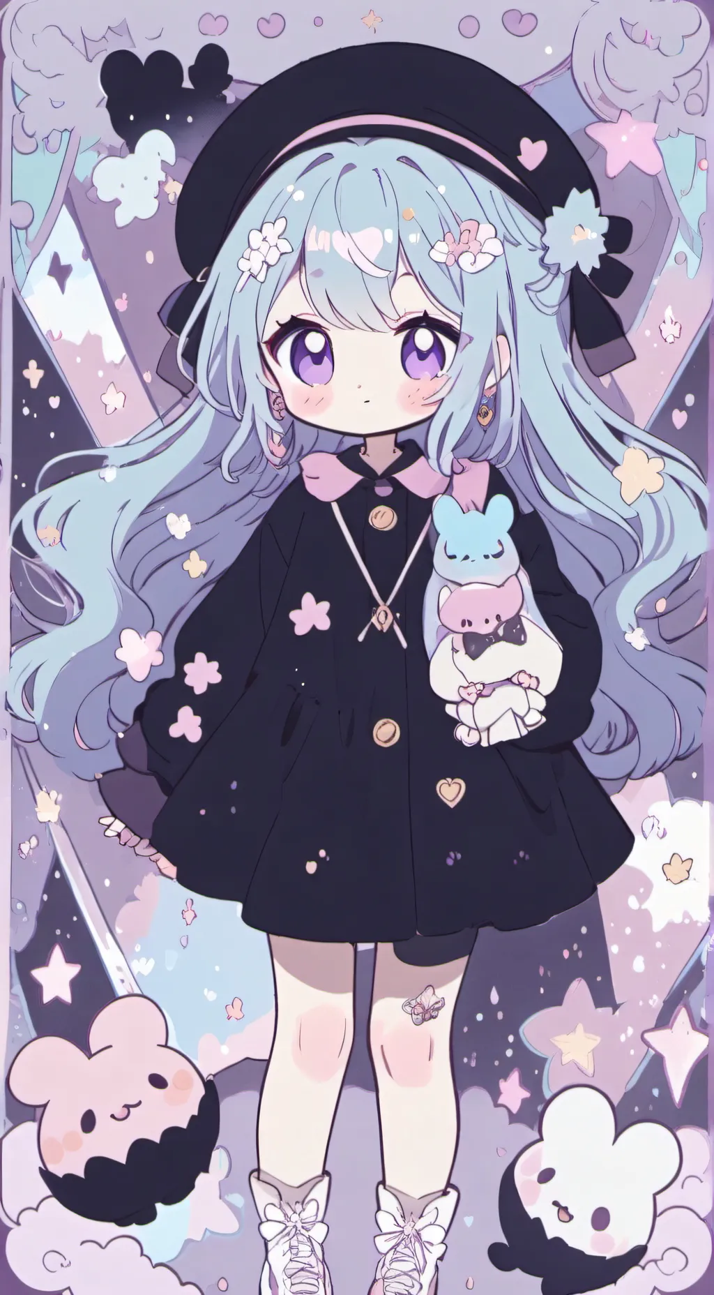 ai character: Giovanna  background