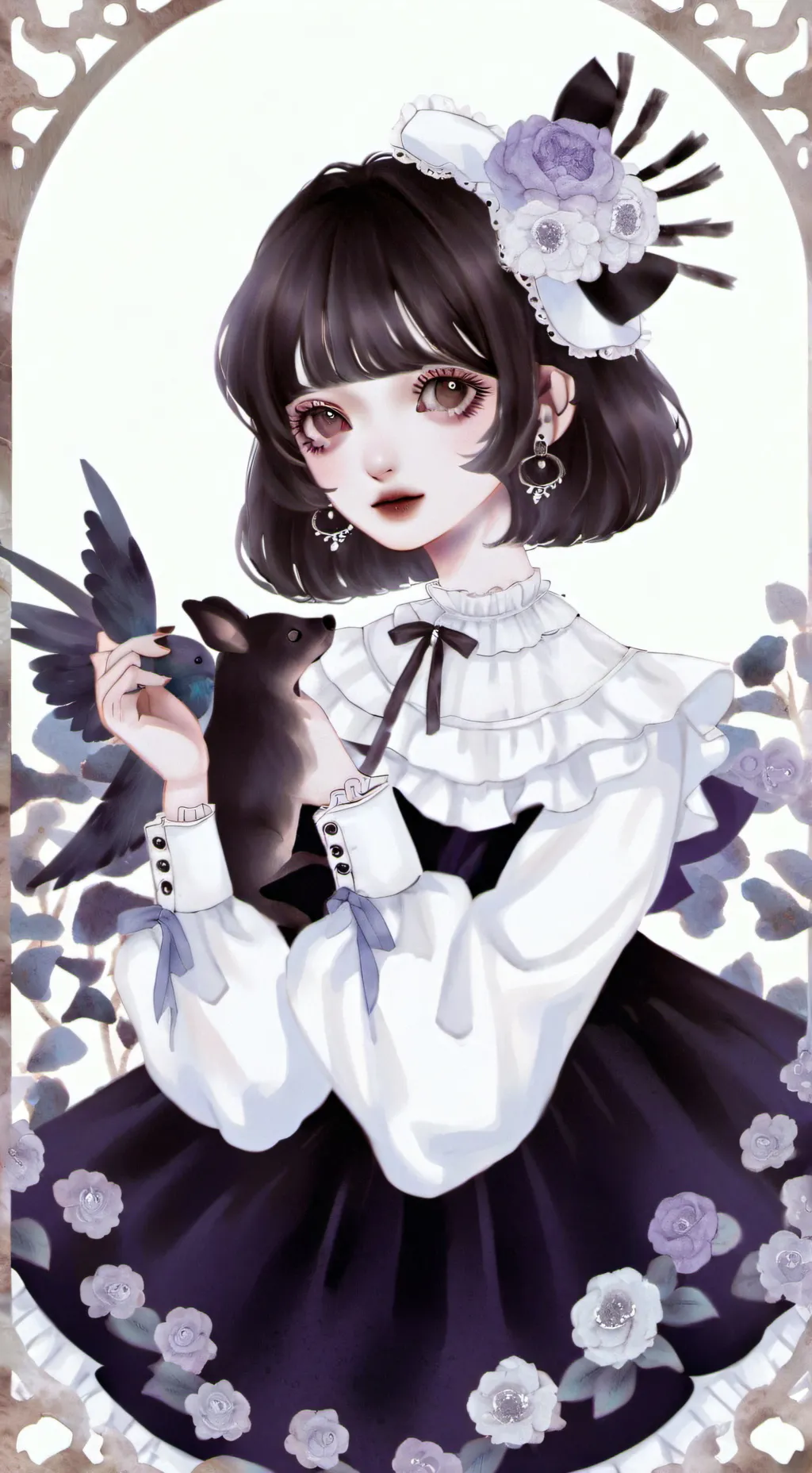 ai character: Lily background