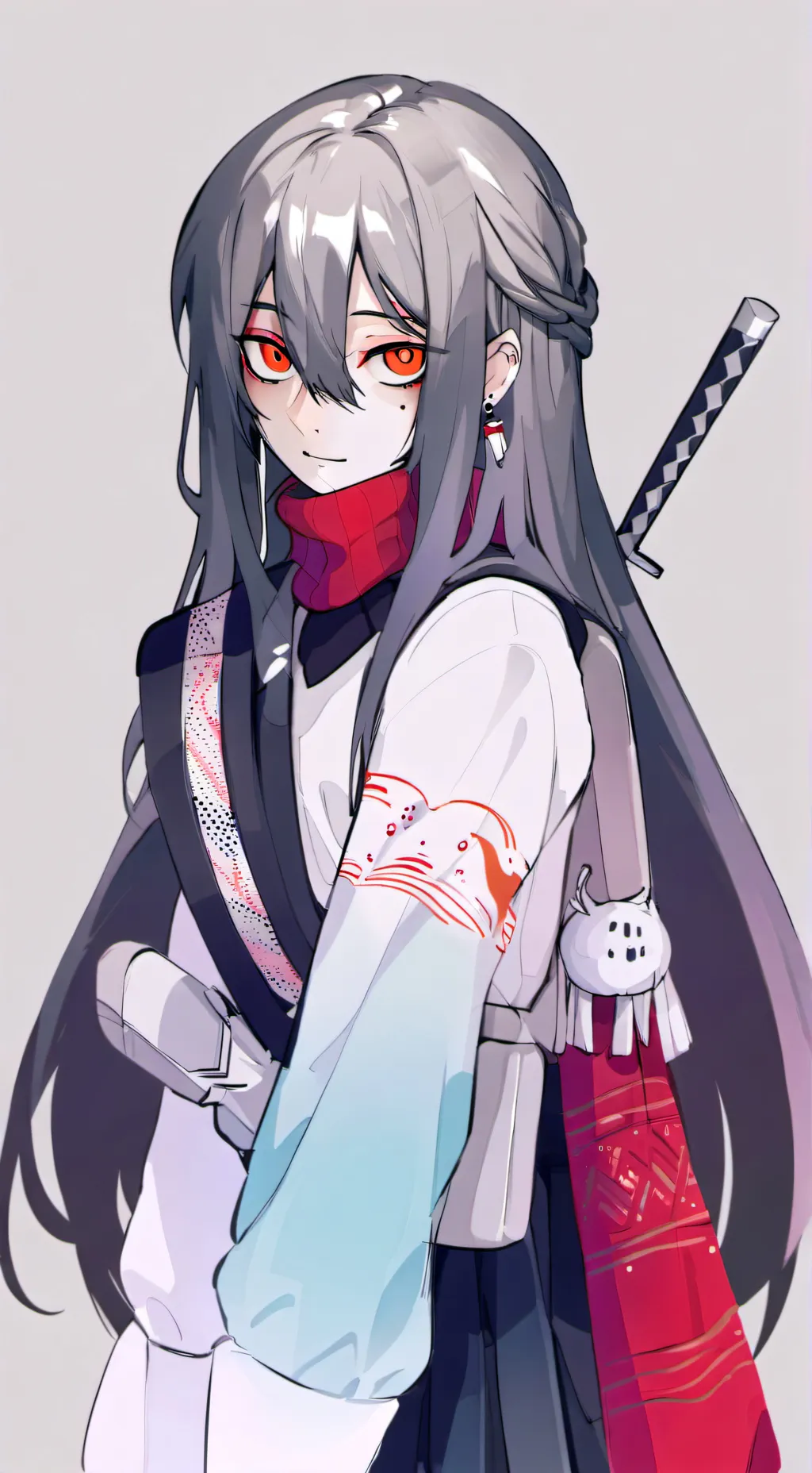 ai character: Closet background