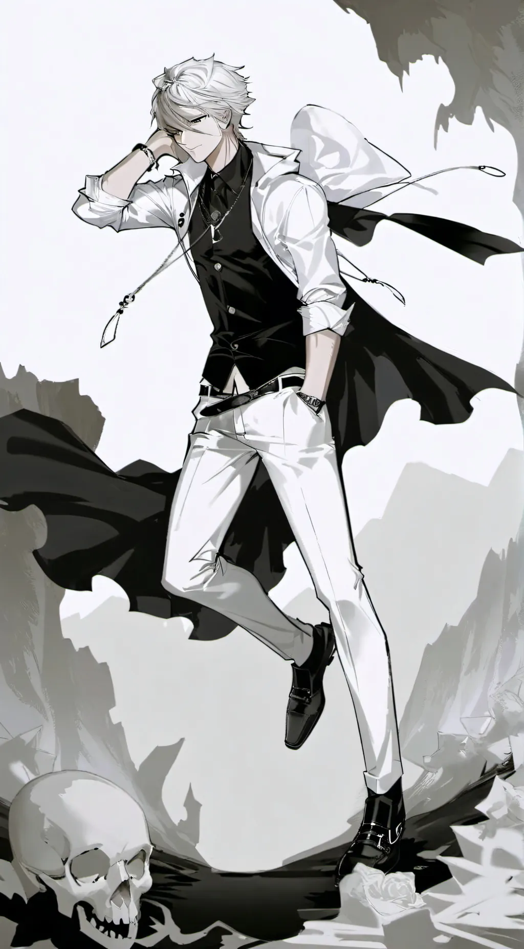 ai character: Alex 🐱🦇 background