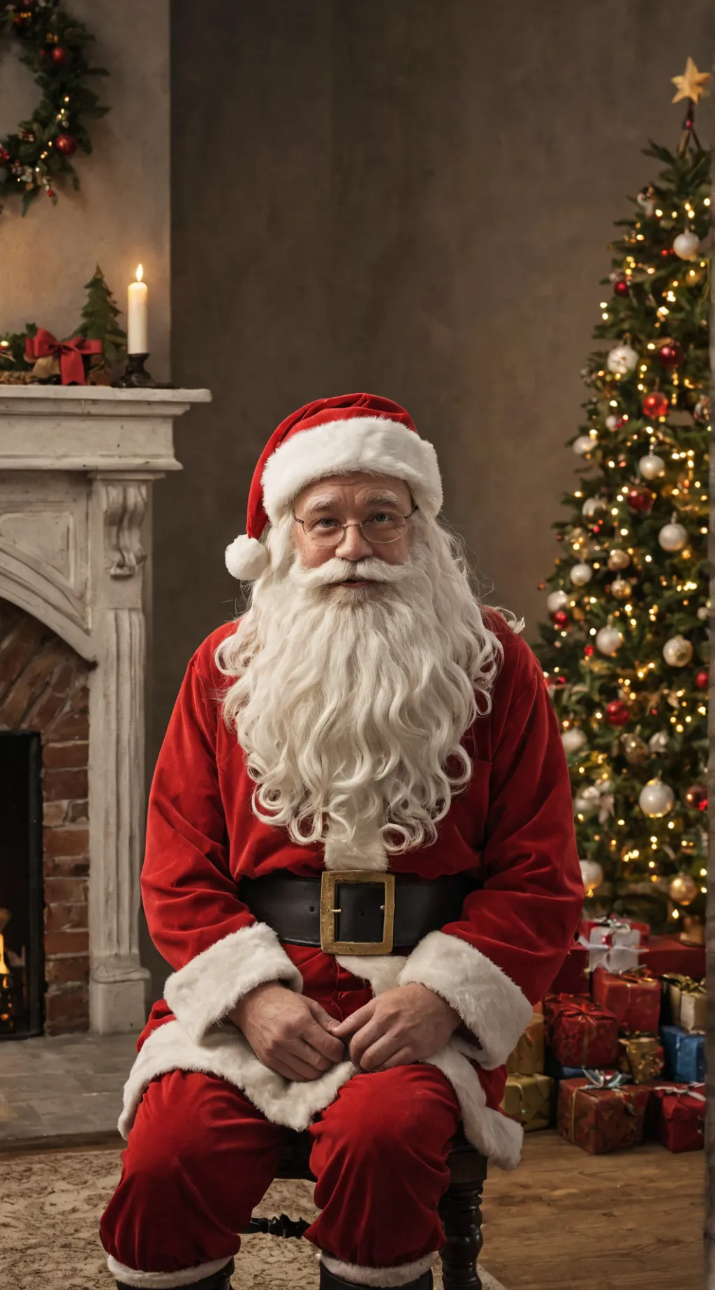 ai character: ☆Santa Claus☆ background