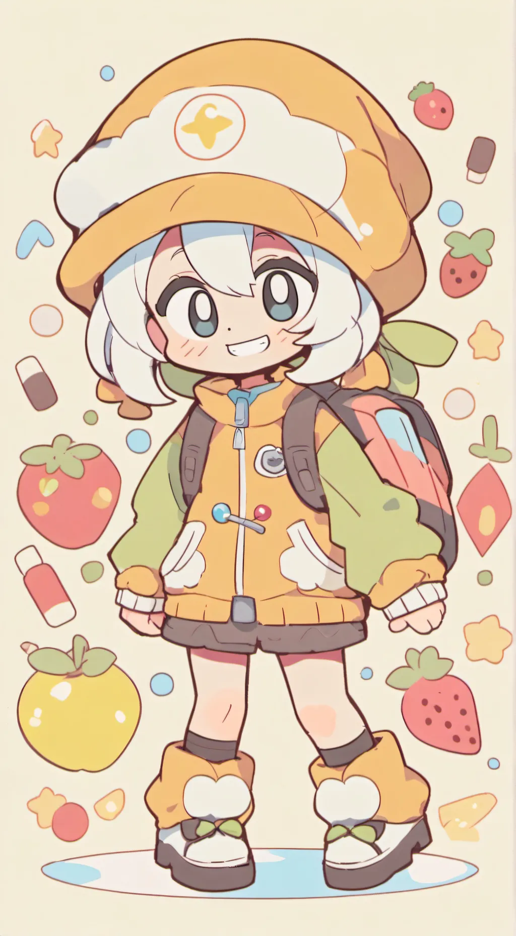 ai character: DW oc! background