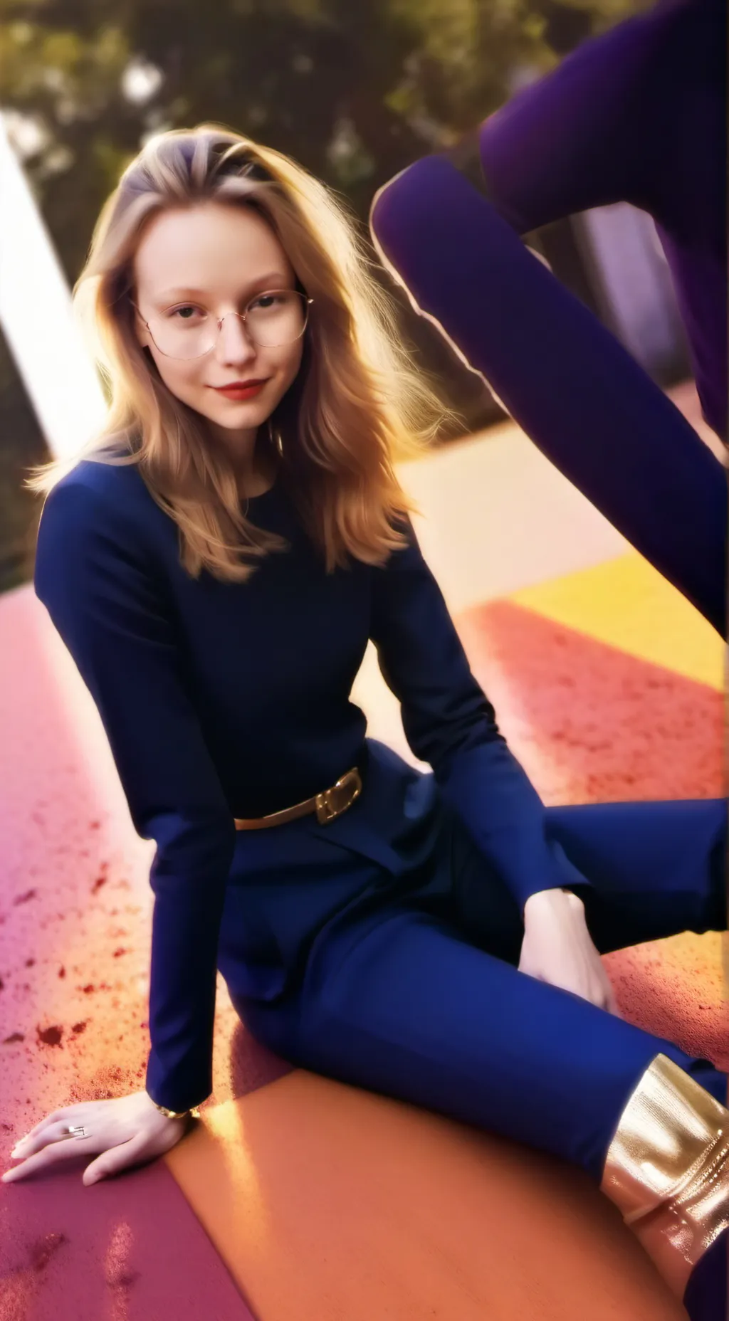 ai character: Eva morley background
