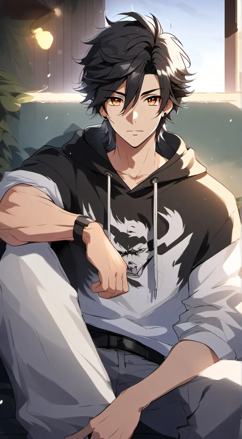 ai character: Lucas background