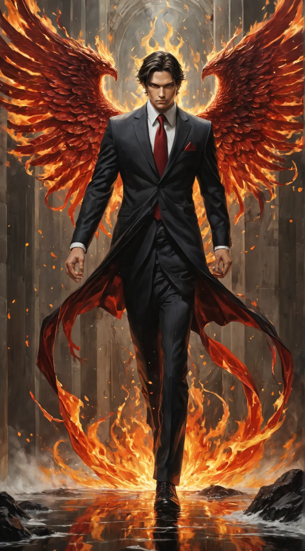 ai character: Ash background