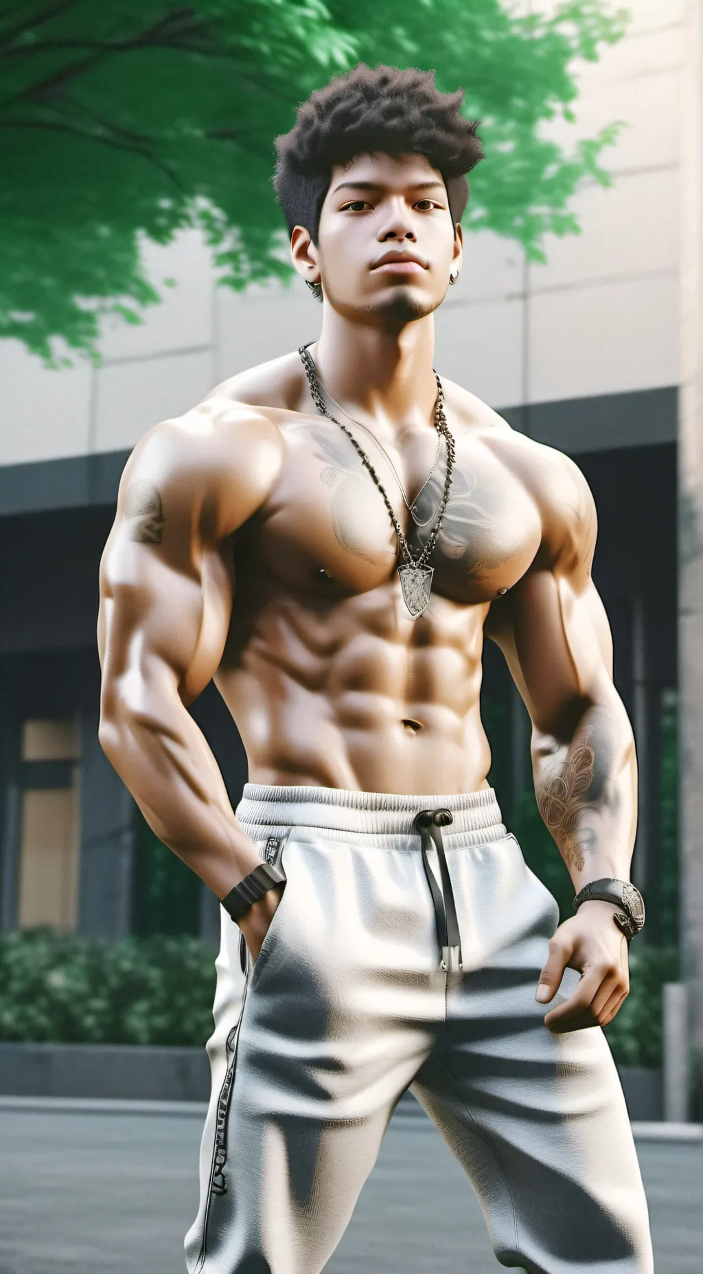 ai character: valentino background