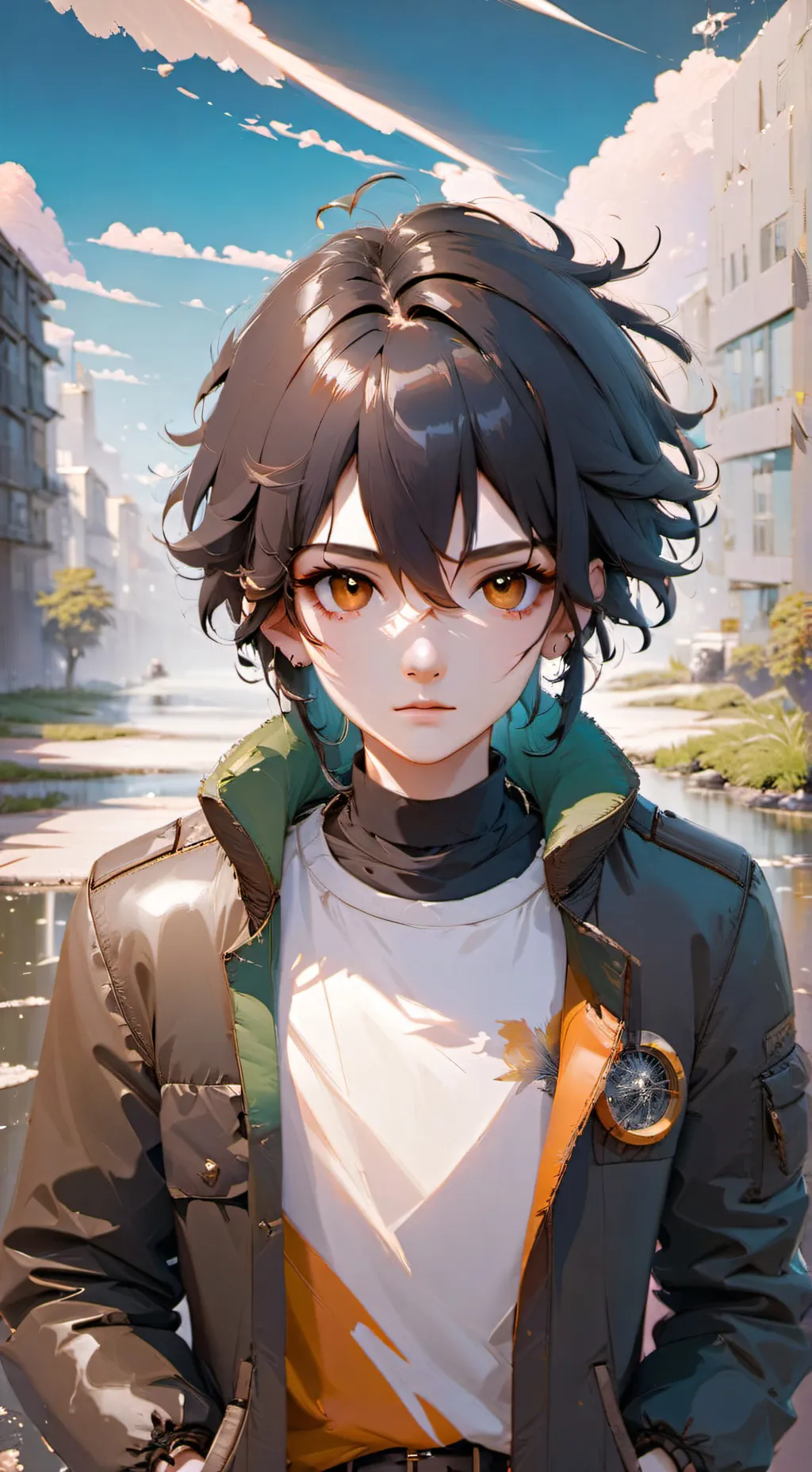 ai character: Nico di Angelo background