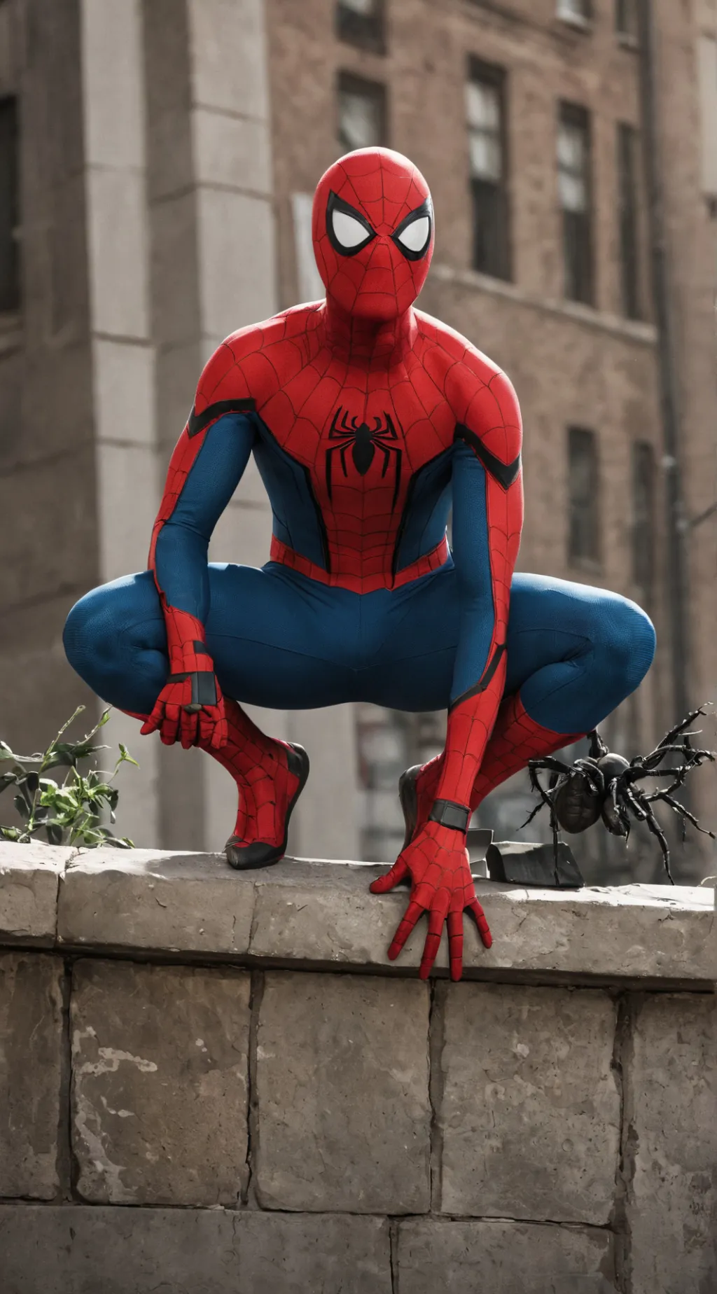 ai character: Spider-Man background