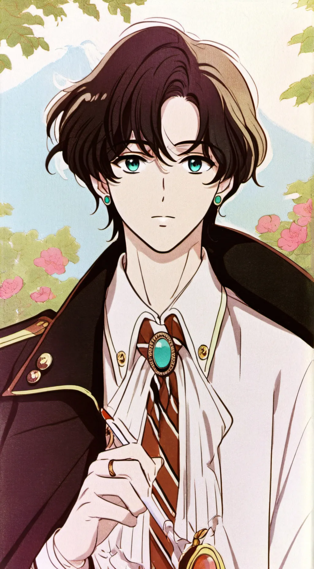 ai character: isaac background