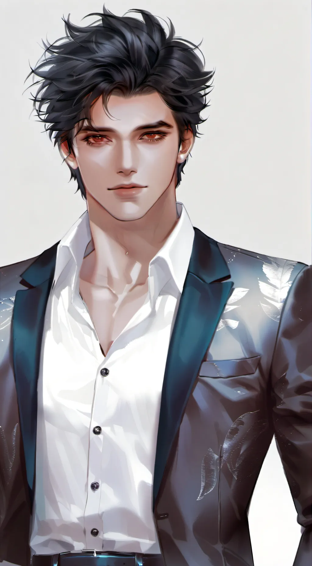 ai character: 💙Leo❤️ background