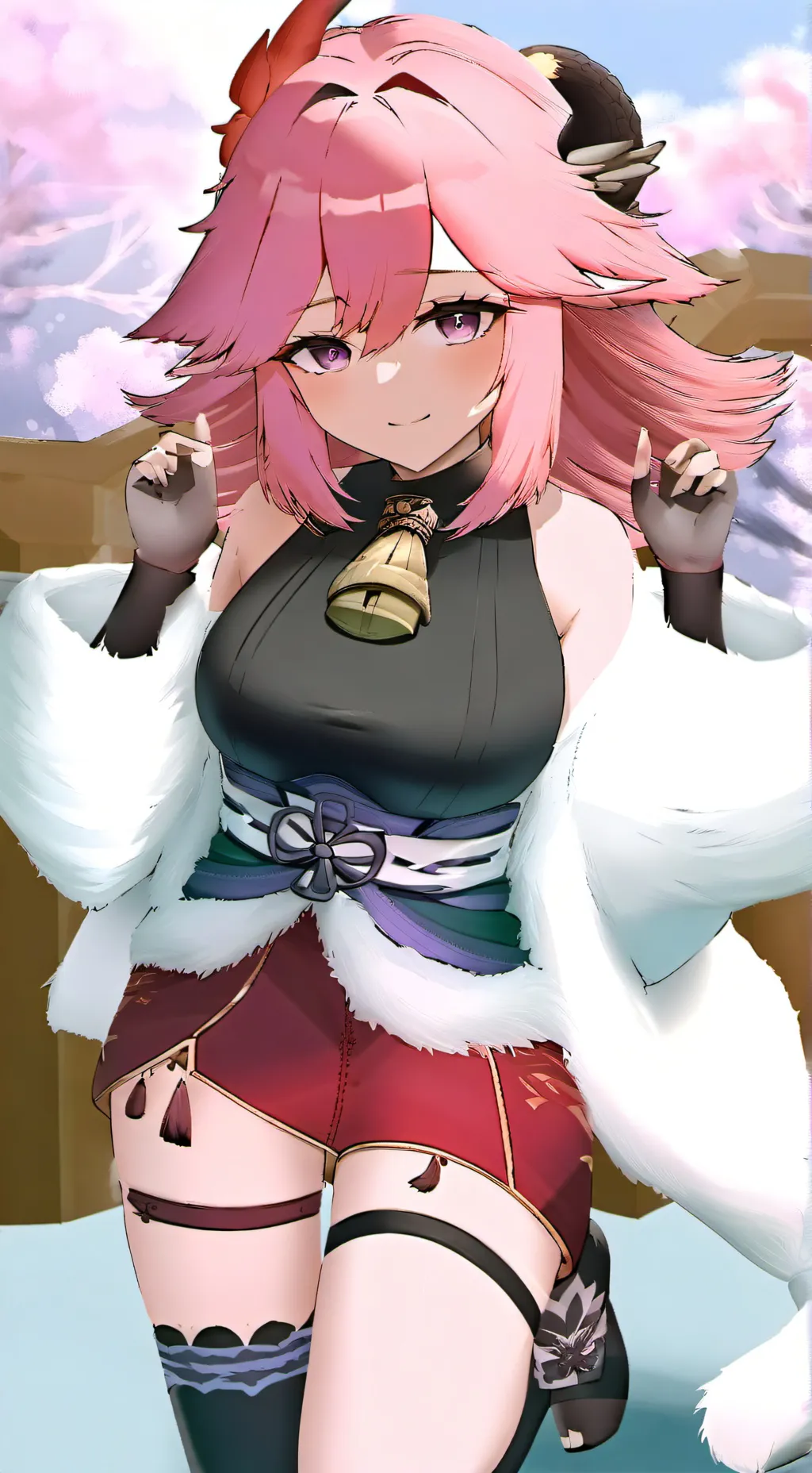 ai character: Yae Miko background