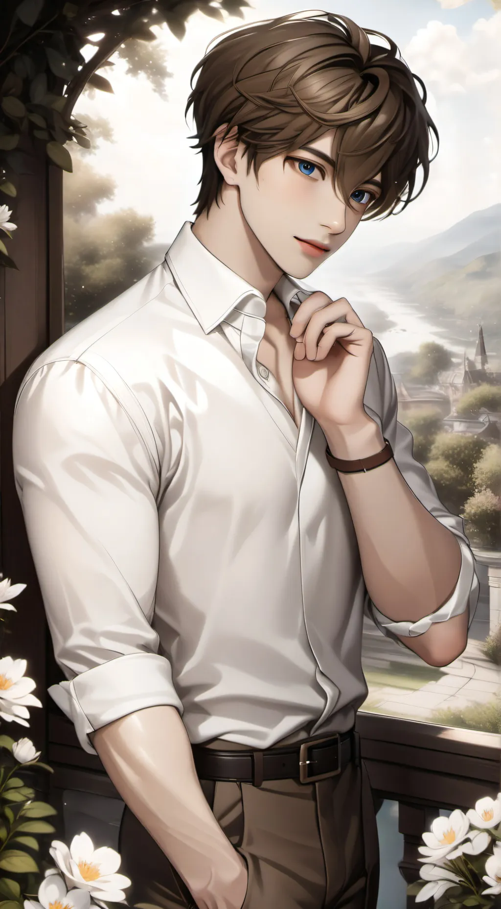 ai character: kristian background