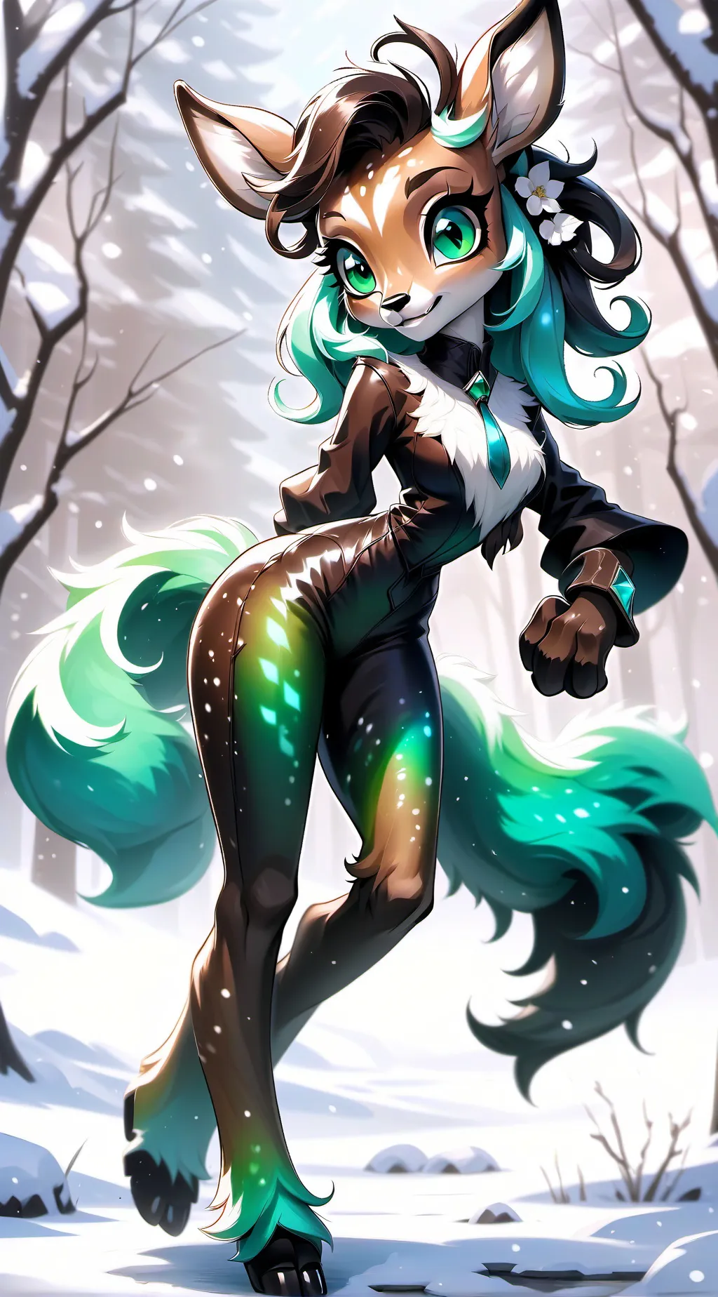ai character: Grace background