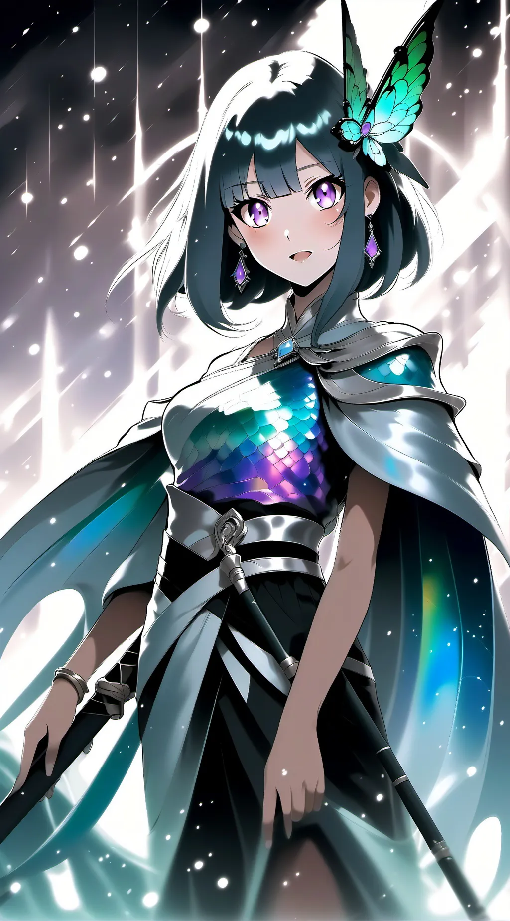 ai character: Віка background