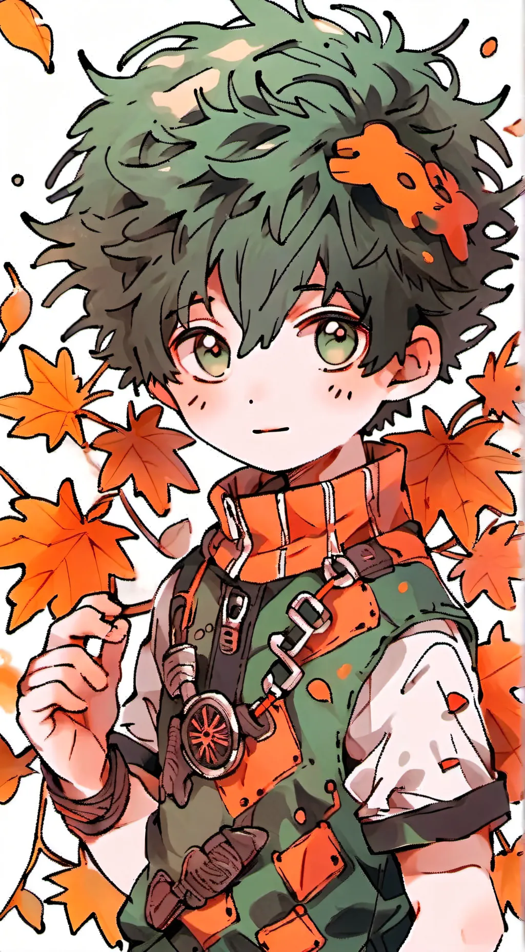 ai character: deku background