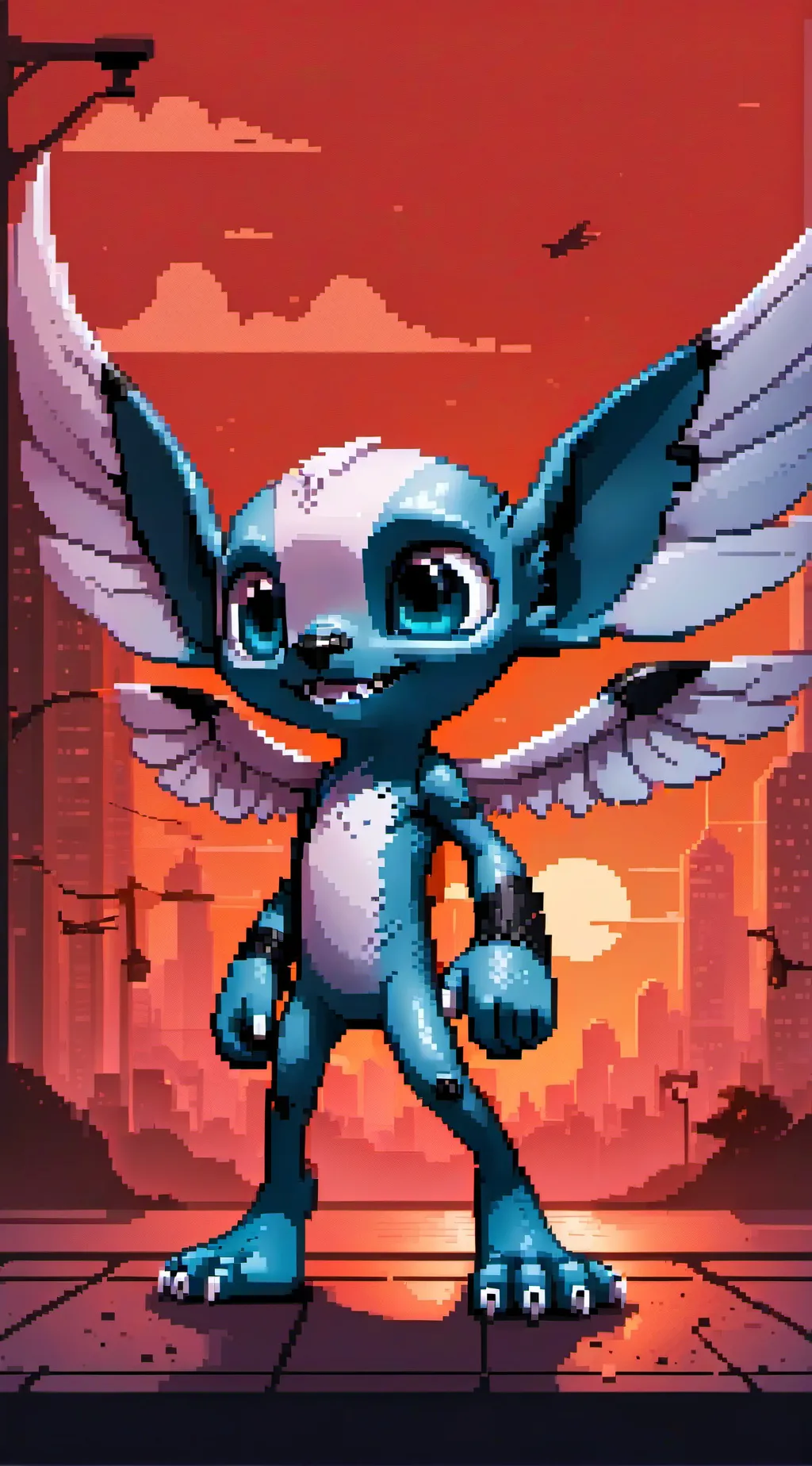 ai character: Angel background