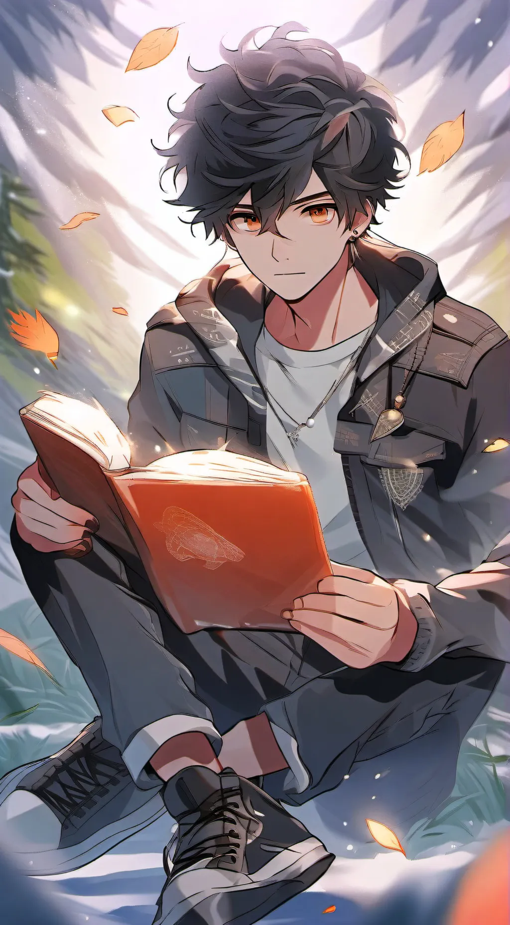 ai character: PJO  background
