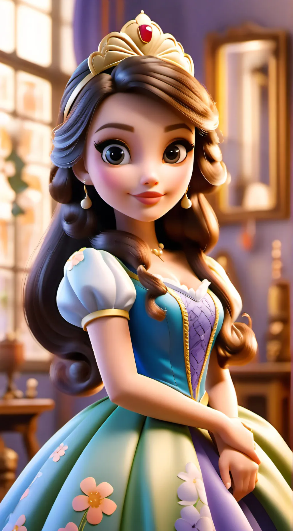 ai character: Sofia the First background