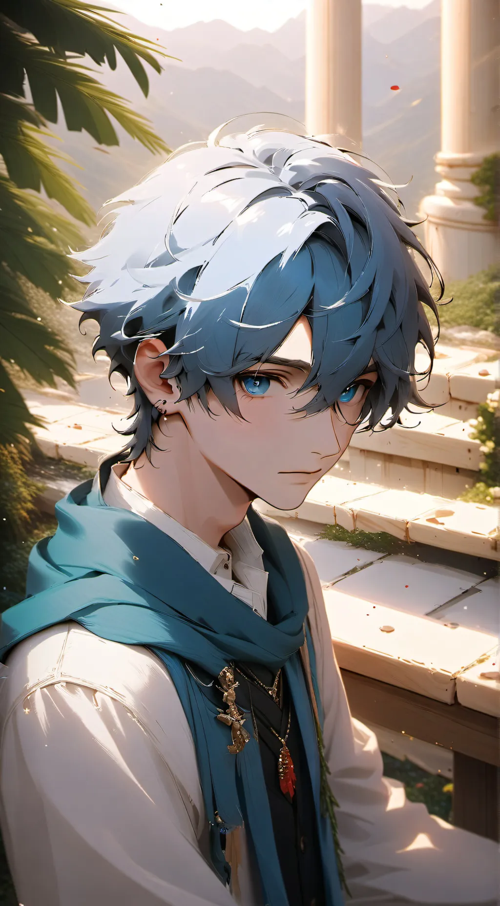ai character: matteo  background
