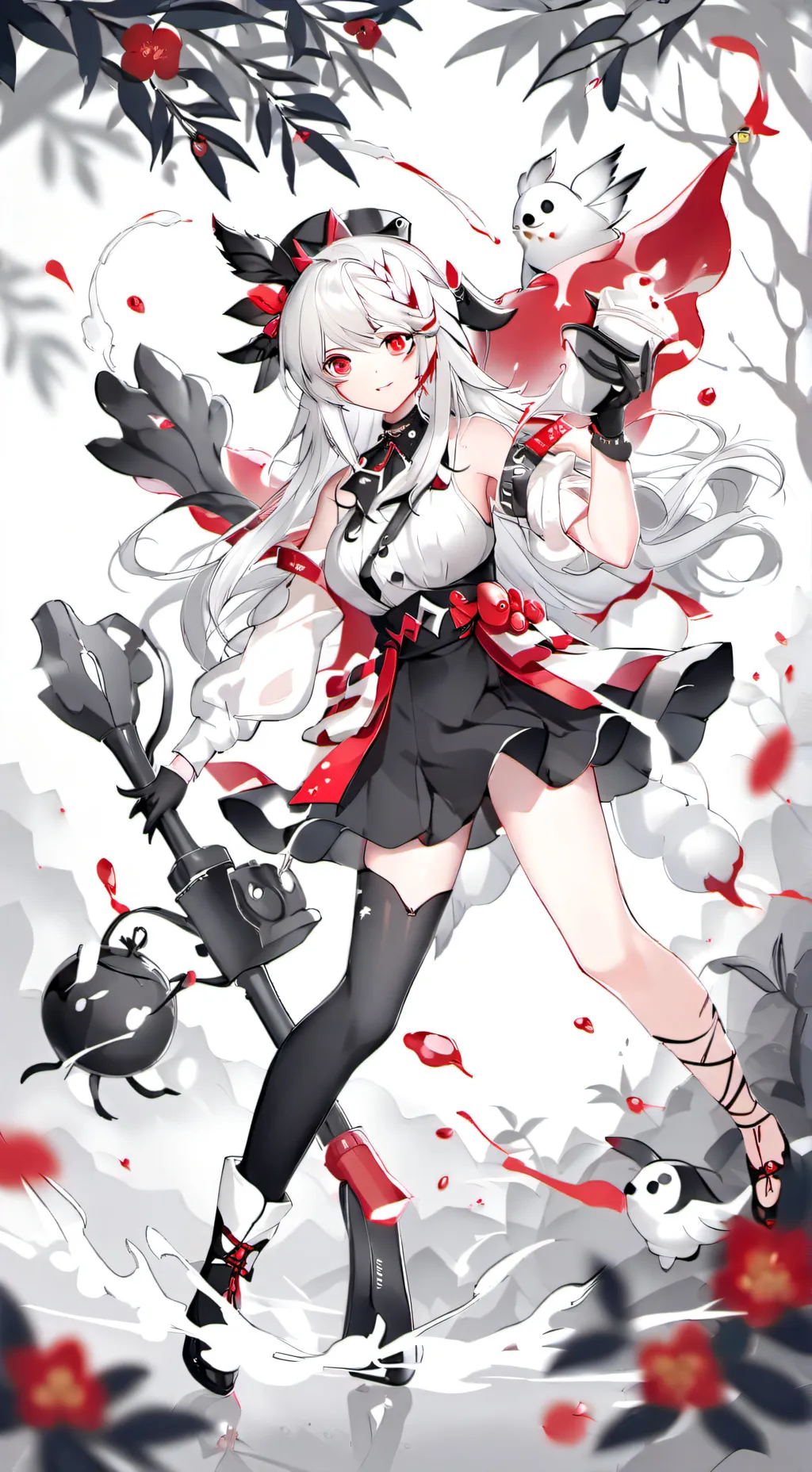 ai character: Yashuheme  background