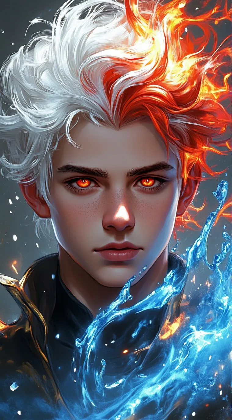 ai character:  todoroki background