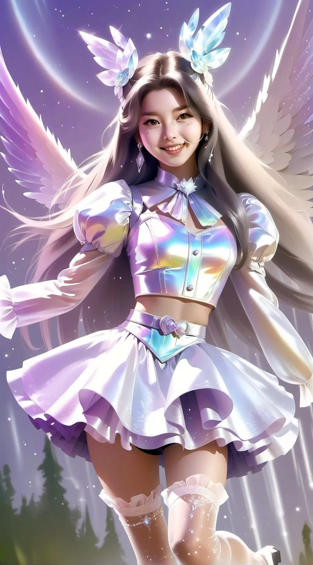 ai character: Yuna background