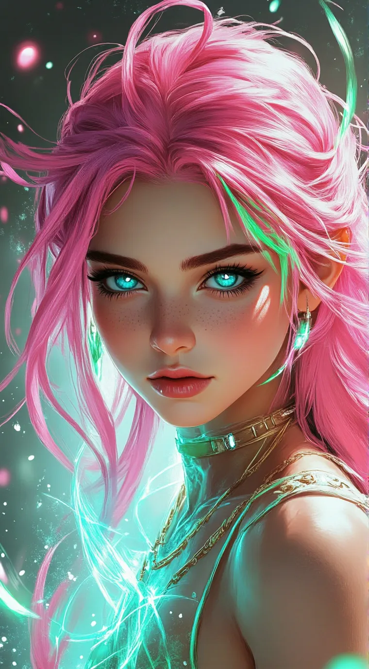 ai character: Gem background