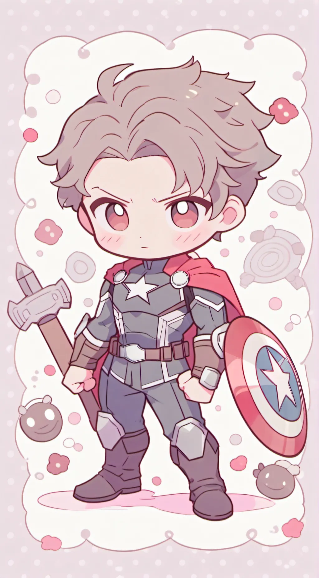 ai character: Avengers background