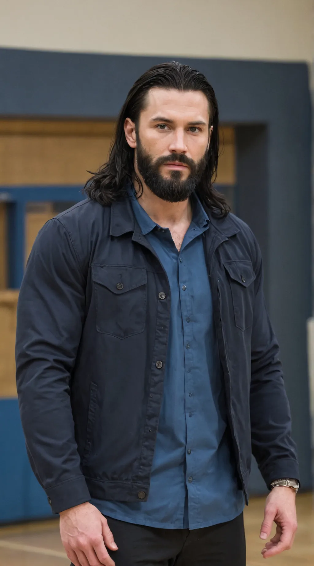 ai character: Rainier Harlow background