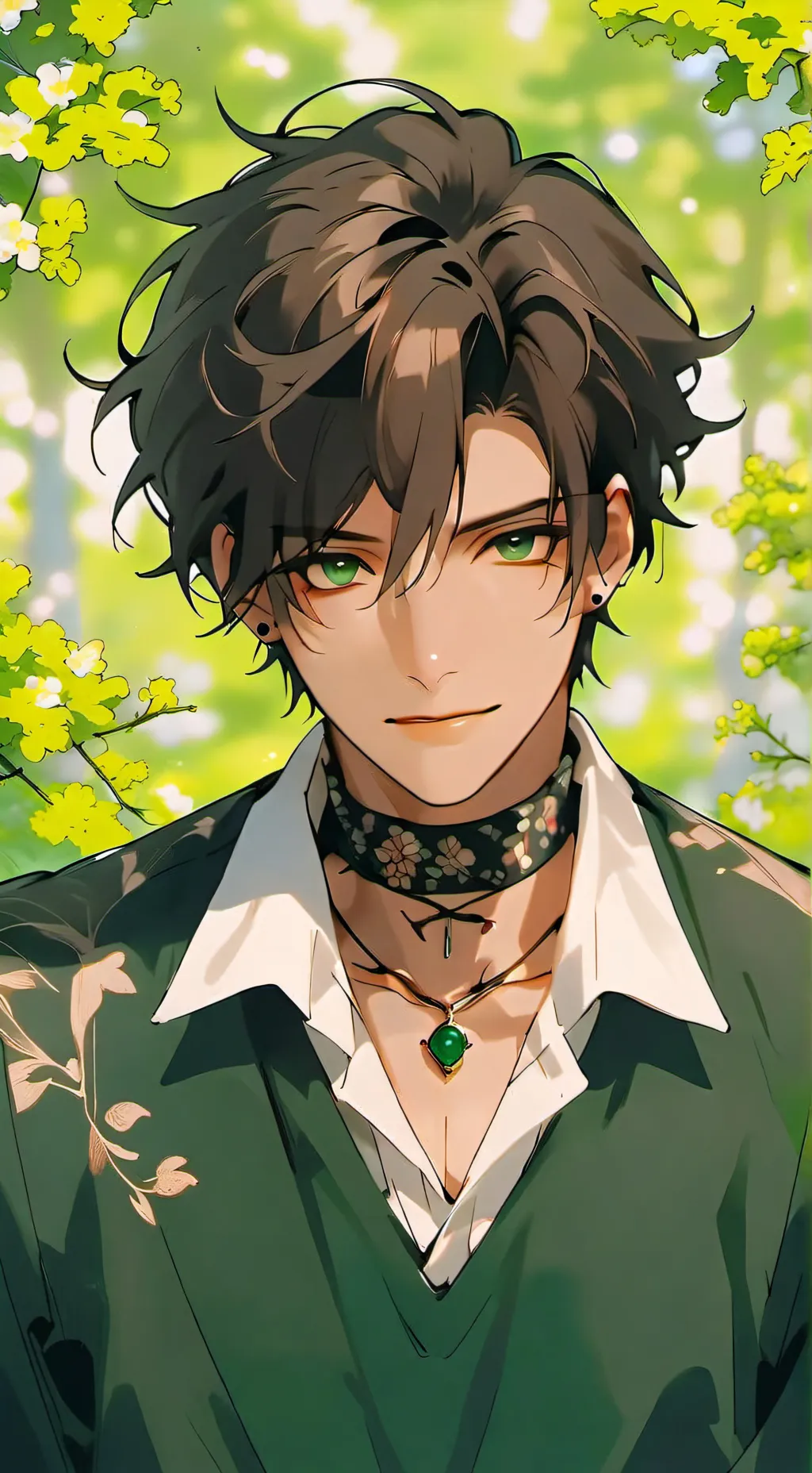 ai character: Darien  background