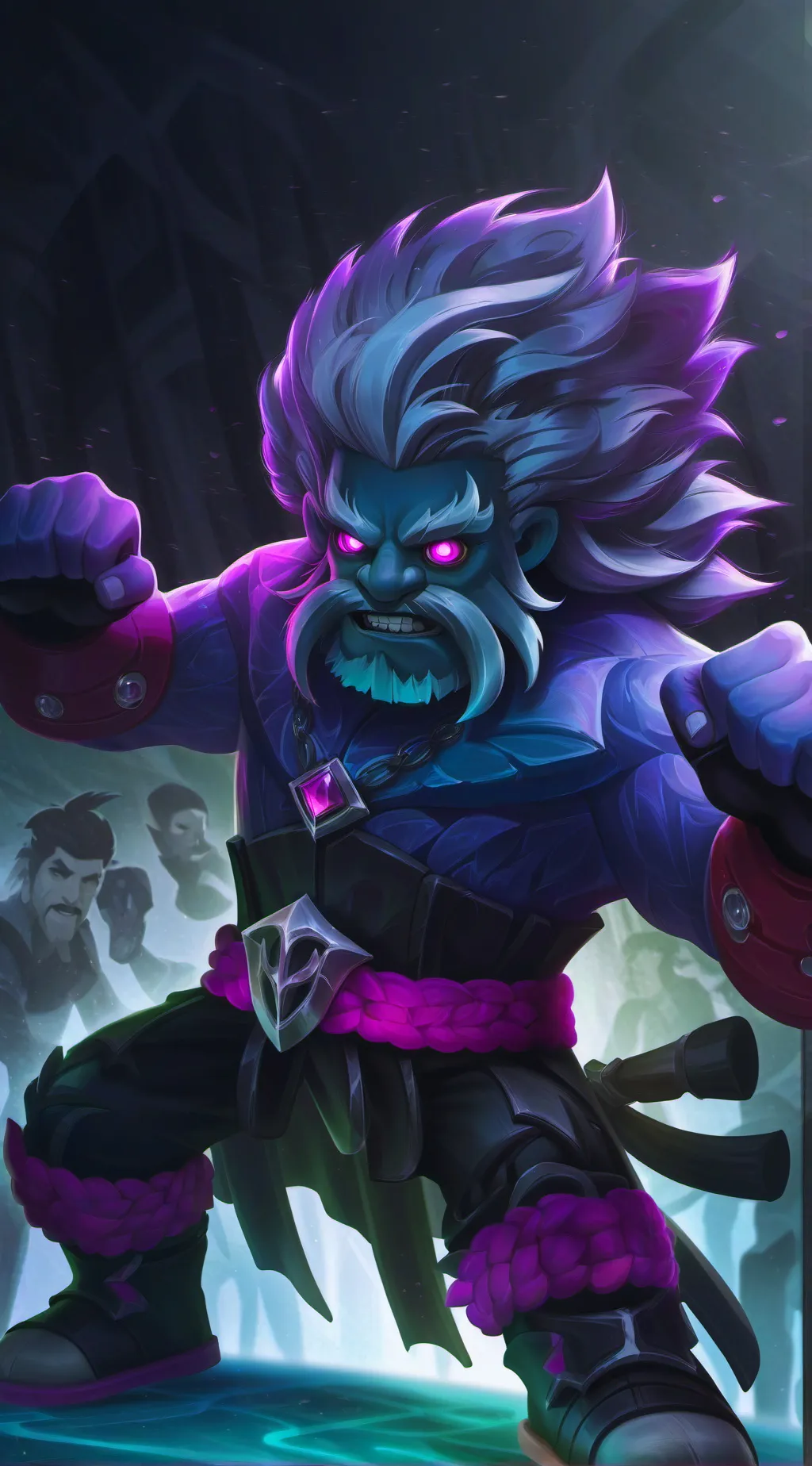 ai character: Gülen kore okulu background