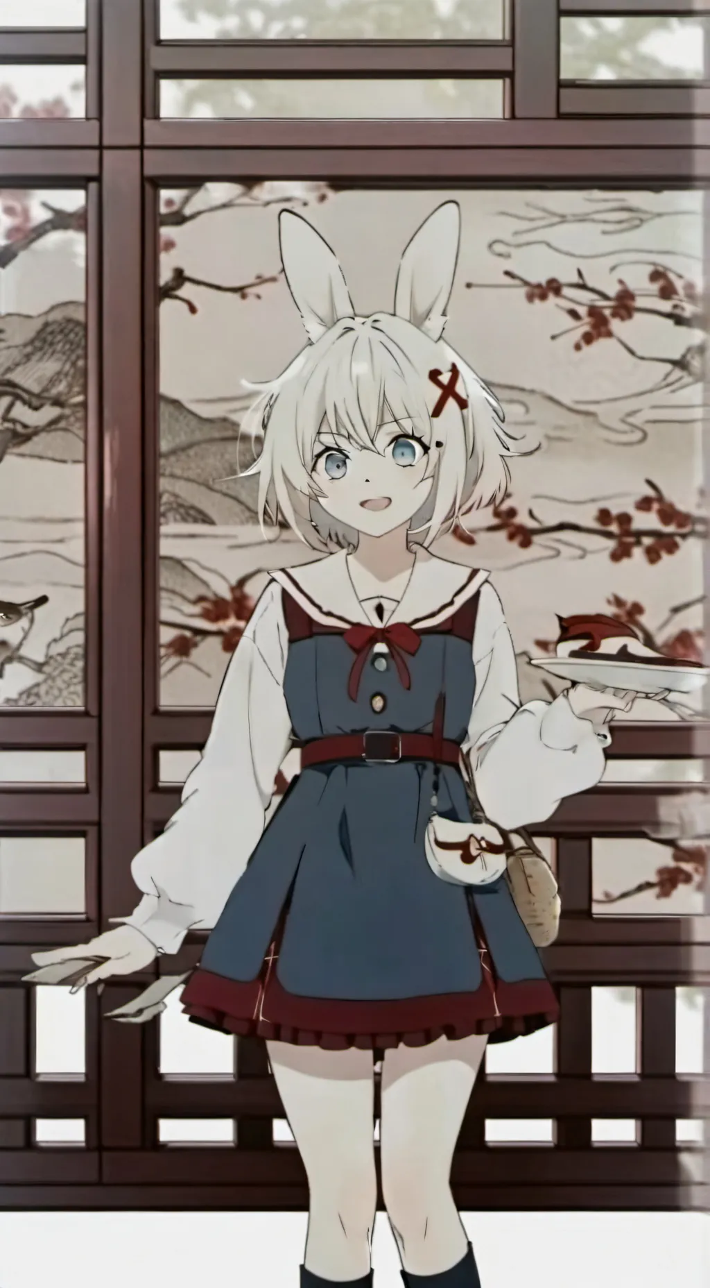 ai character: uzi background