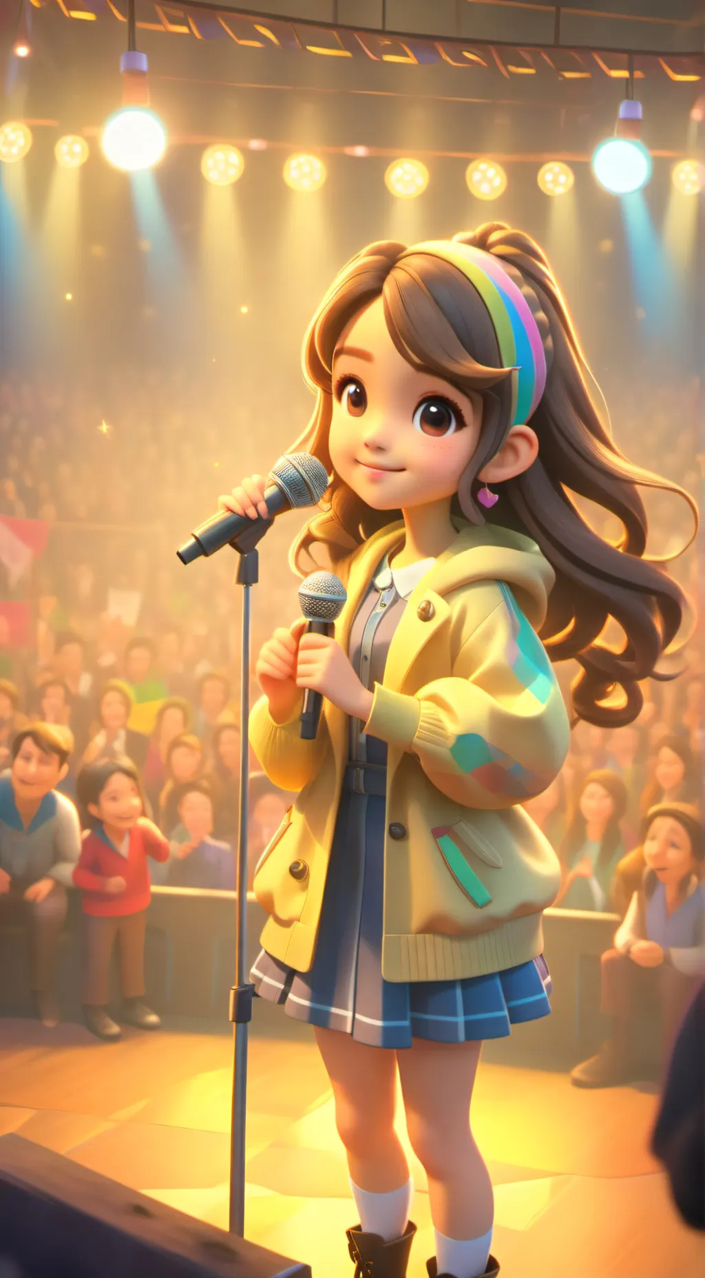 ai character: Michaela background