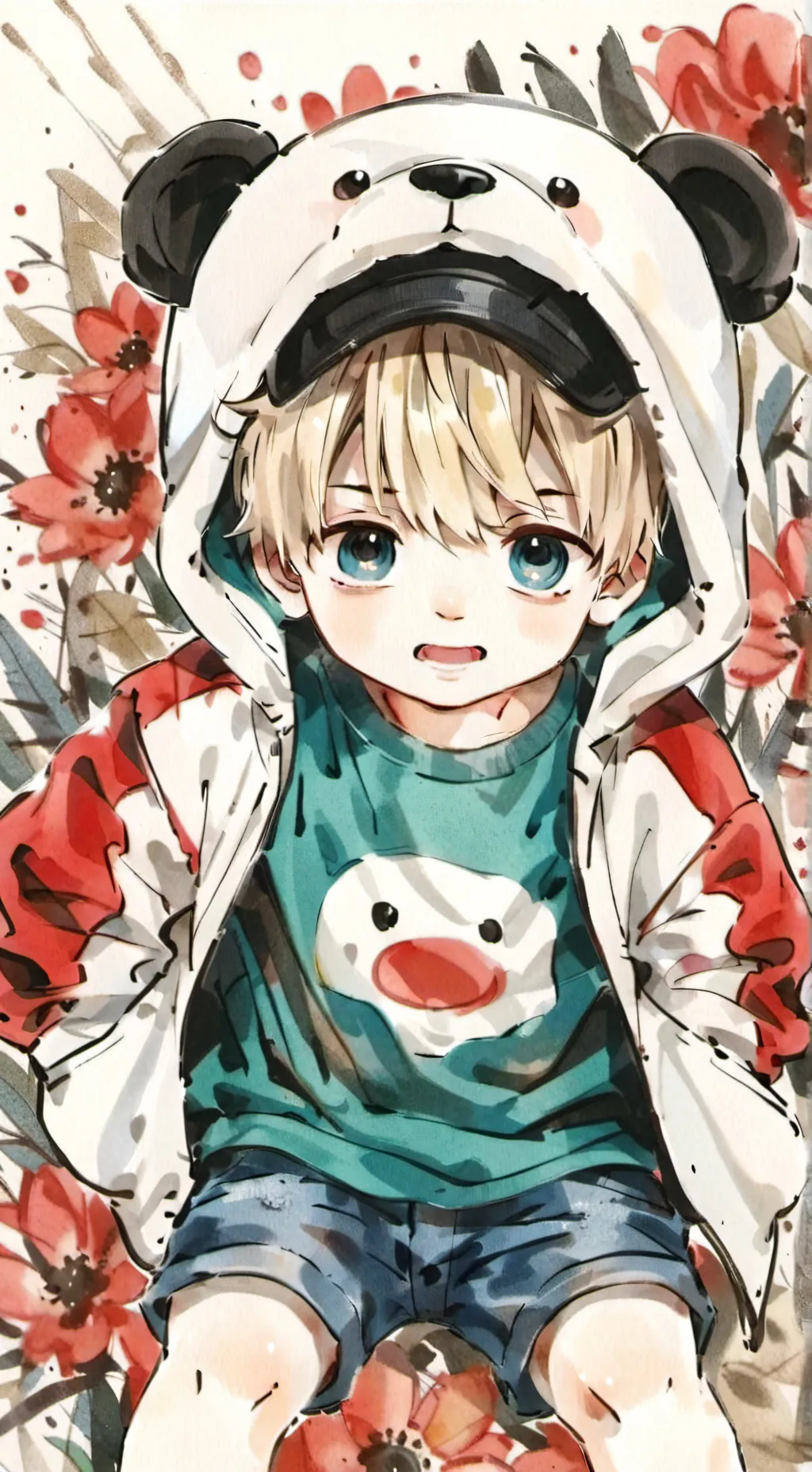 ai character: Bandan child background