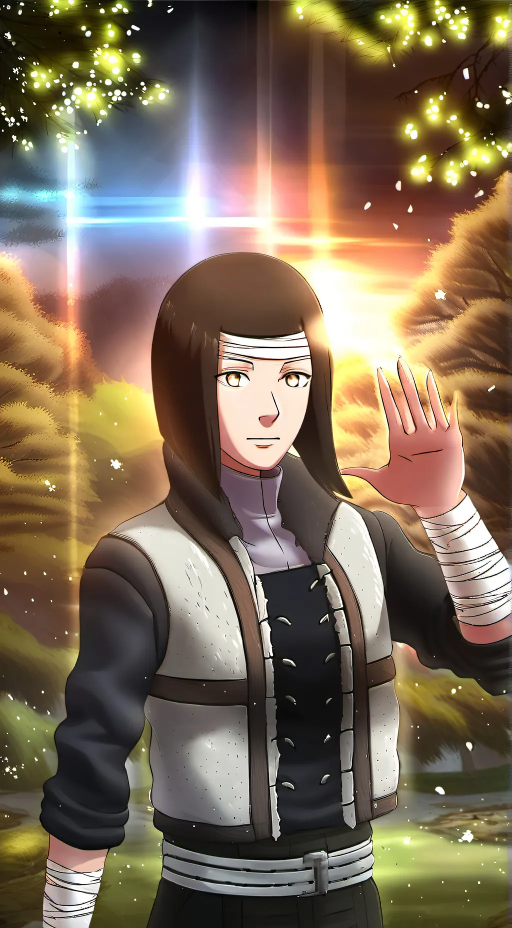 ai character: Harumi Hyuga background