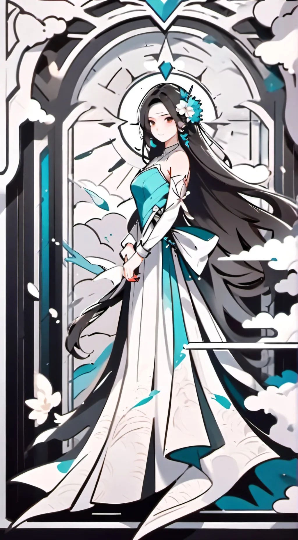 ai character: I dunno what toput background