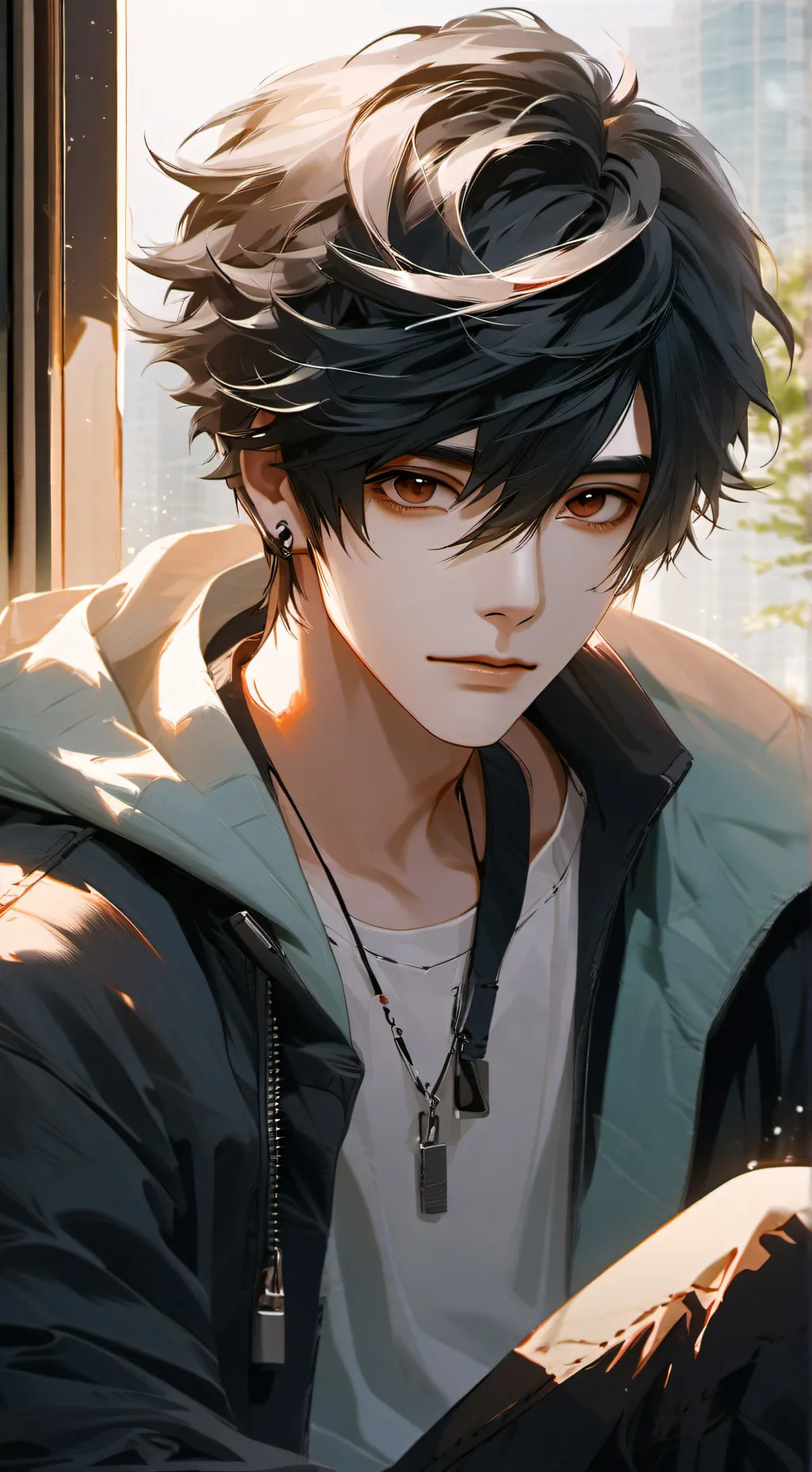 ai character: Brother bsf~ background