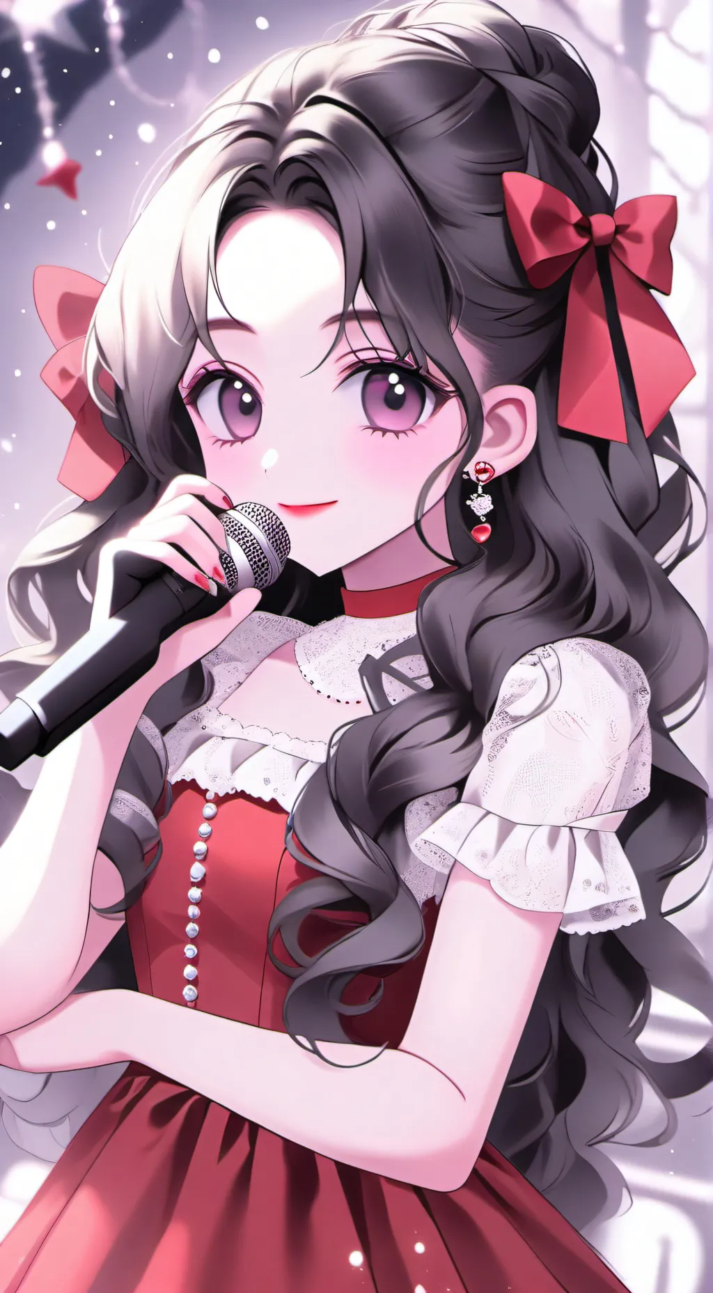 ai character: Selena carp fboy background
