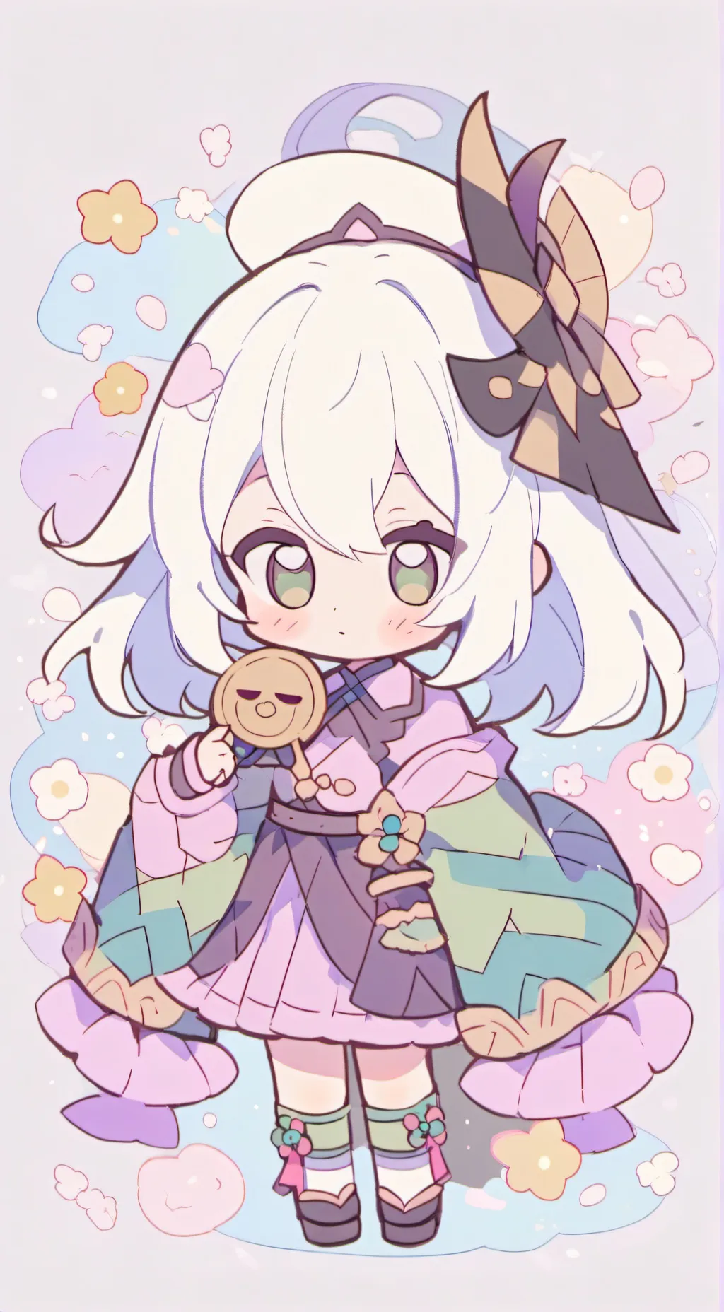 ai character: shidou and sukuna background